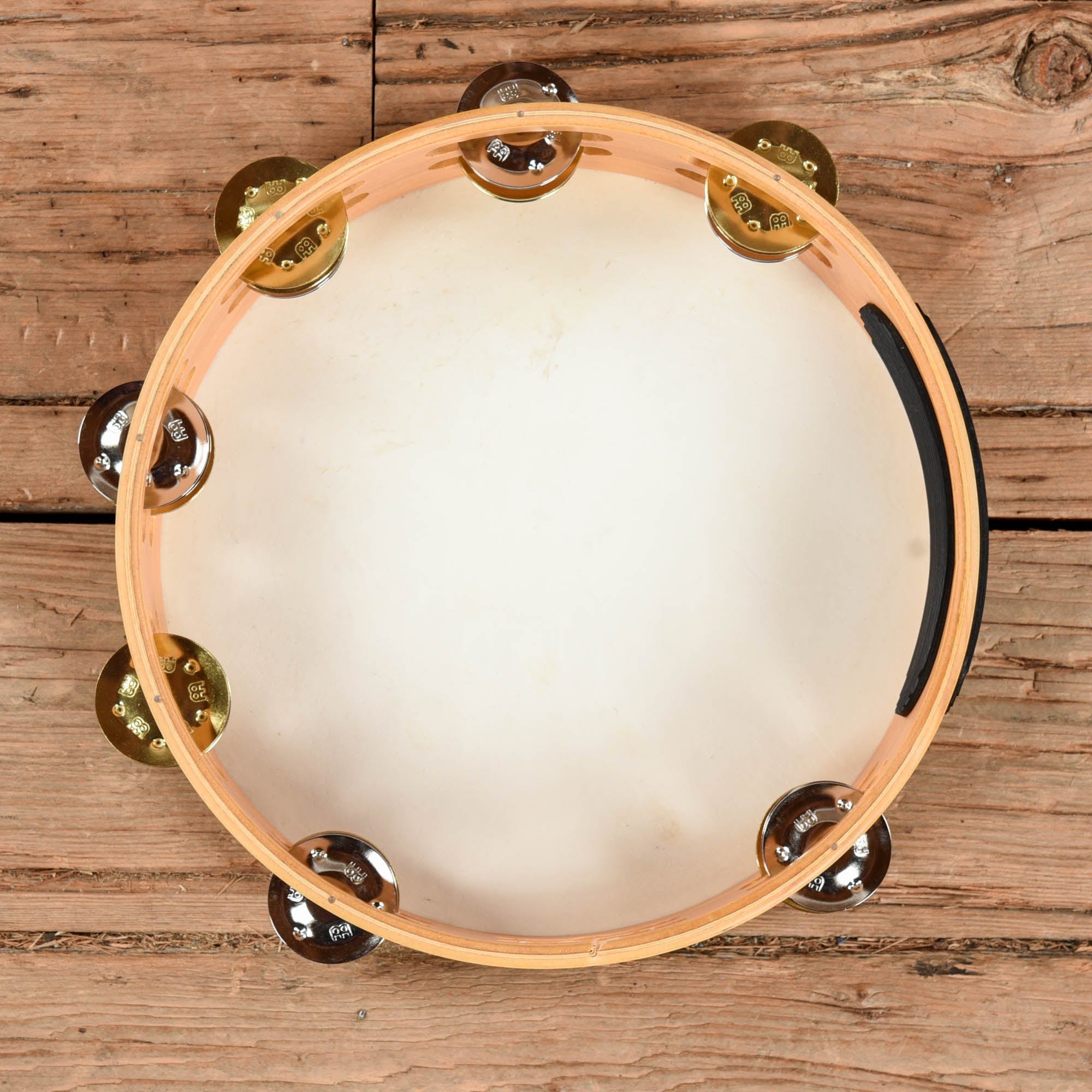 Meinl Headed Recording-Combo Wood Tambourine 2 row version Drums and Percussion / Auxiliary Percussion