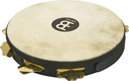 Meinl Headed Super Dry Studio Tambourine, 1 Row (Black) Drums and Percussion / Auxiliary Percussion