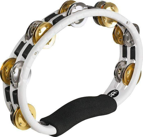 Meinl Recording-Combo ABS tambourine Hand held version, White Drums and Percussion / Auxiliary Percussion
