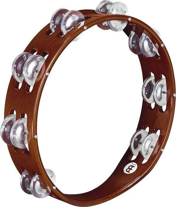 Meinl Wood Tambourine Aluminum Jingles 2 row version Drums and Percussion / Auxiliary Percussion