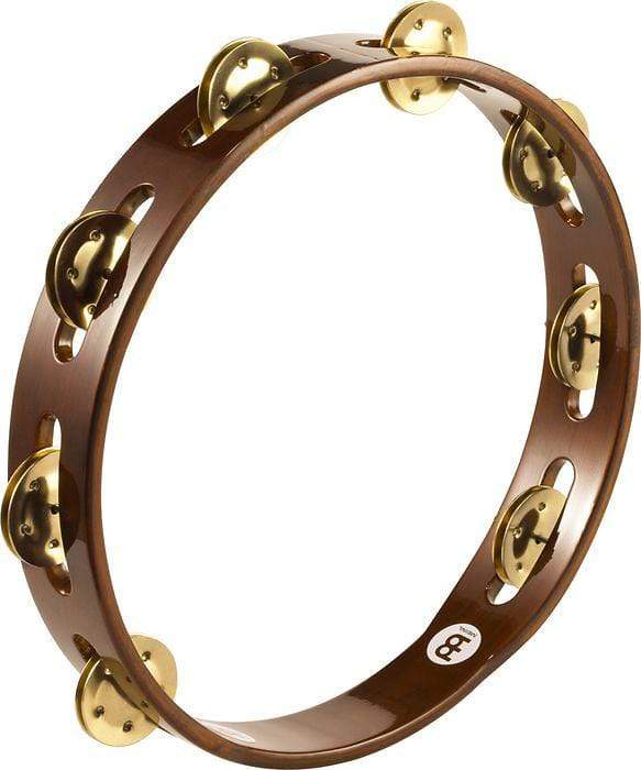 Meinl Wood Tambourine Brass Jingles 1 row version Drums and Percussion / Auxiliary Percussion