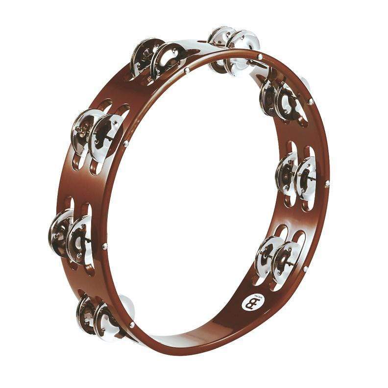 Meinl Wood Tambourine Steel Jingles 2 row version Drums and Percussion / Auxiliary Percussion