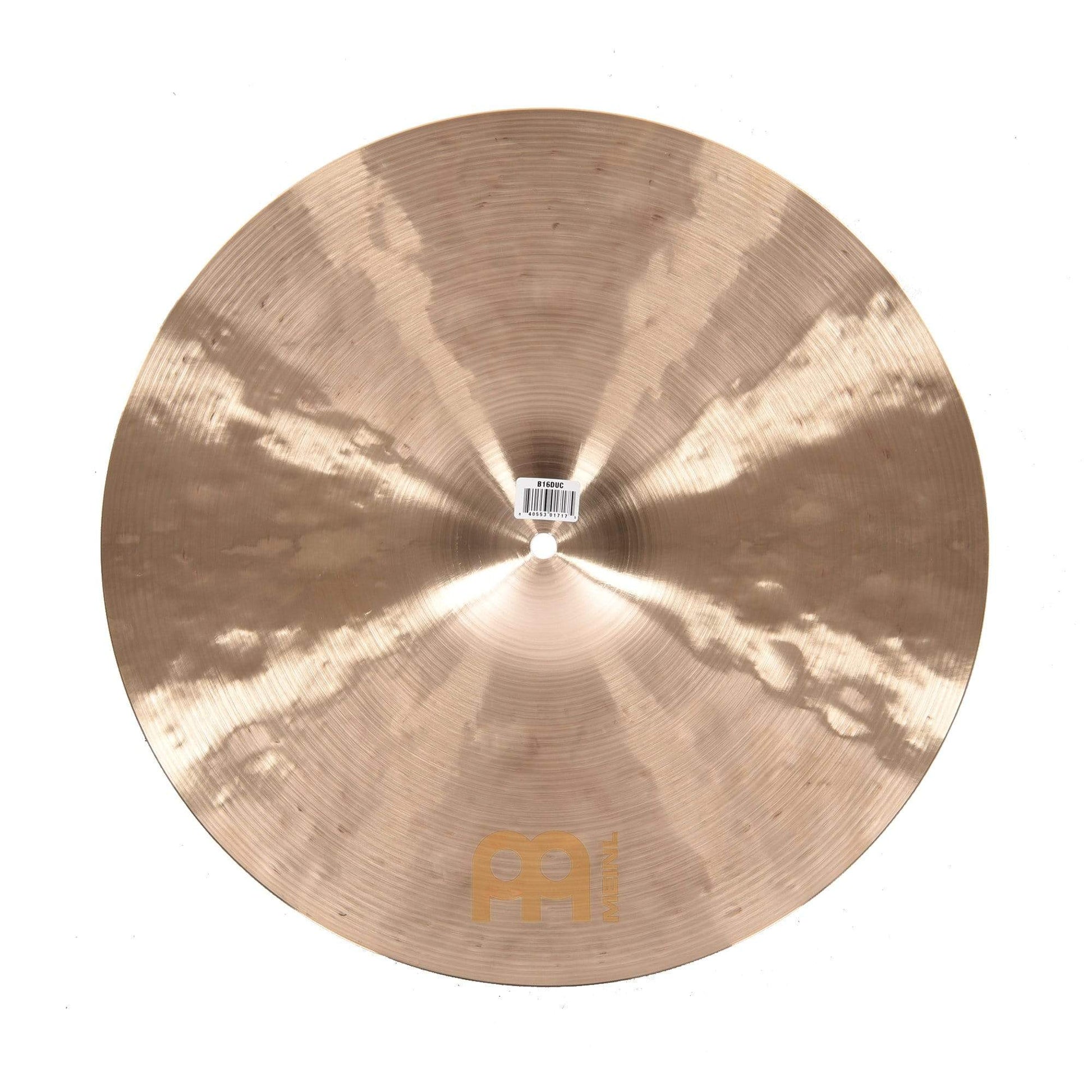 Meinl 16" Byzance Dual Crash Cymbal Drums and Percussion / Cymbals / Crash