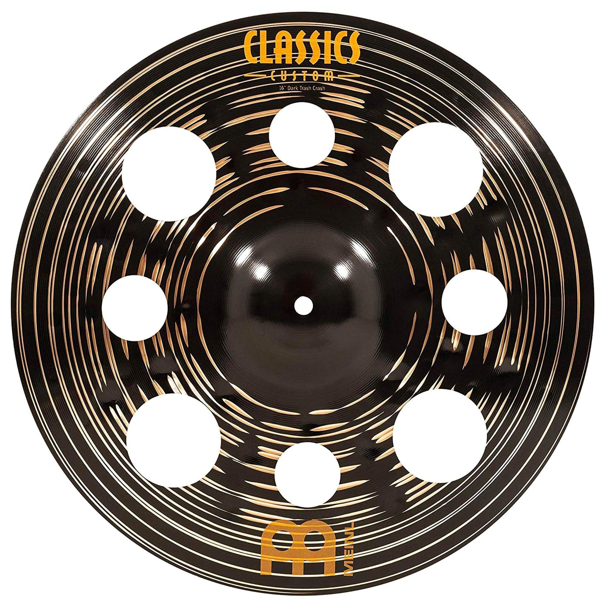 Meinl 16" Classics Custom Dark Trash Crash Cymbal Drums and Percussion / Cymbals / Crash