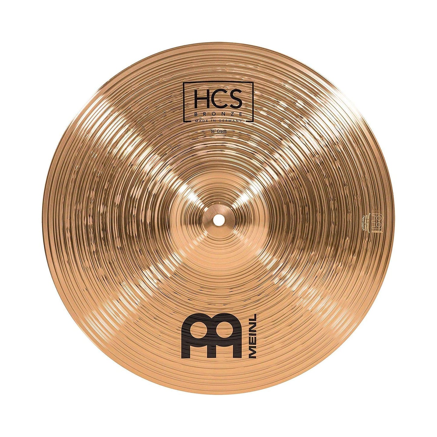 Meinl 16" HCS Bronze Crash Cymbal Drums and Percussion / Cymbals / Crash