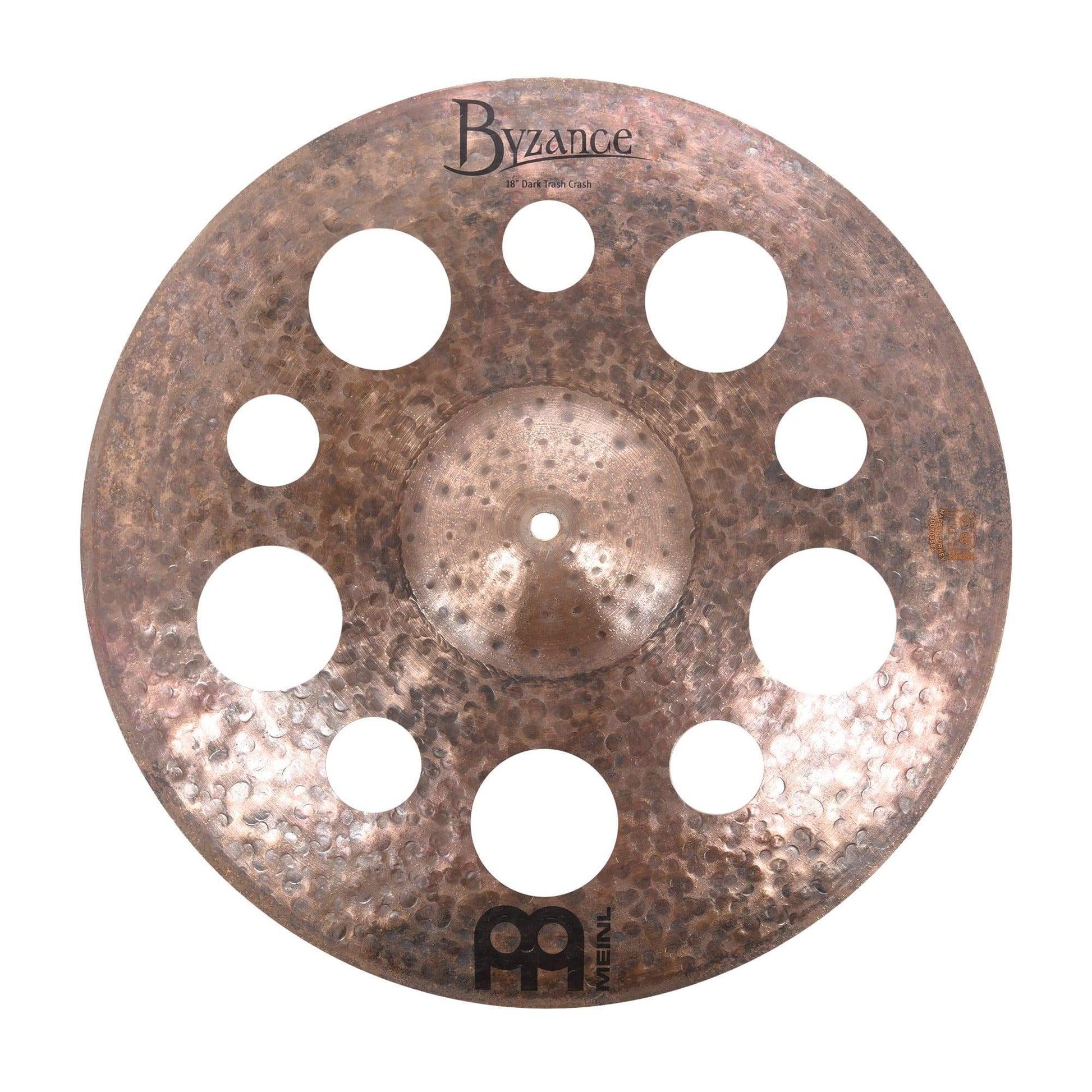 Meinl 18" Byzance Dark Trash Crash Cymbal Drums and Percussion / Cymbals / Crash