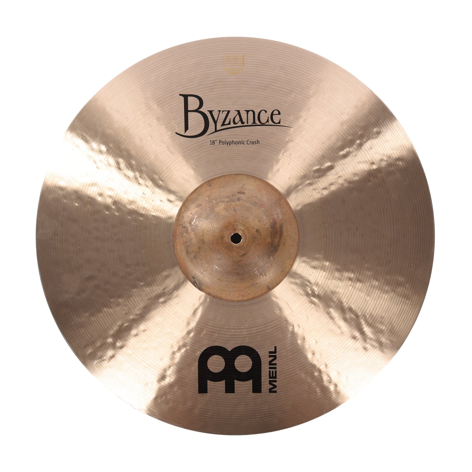 Meinl 18" Byzance Traditional Polyphonic Crash Cymbal Drums and Percussion / Cymbals / Crash