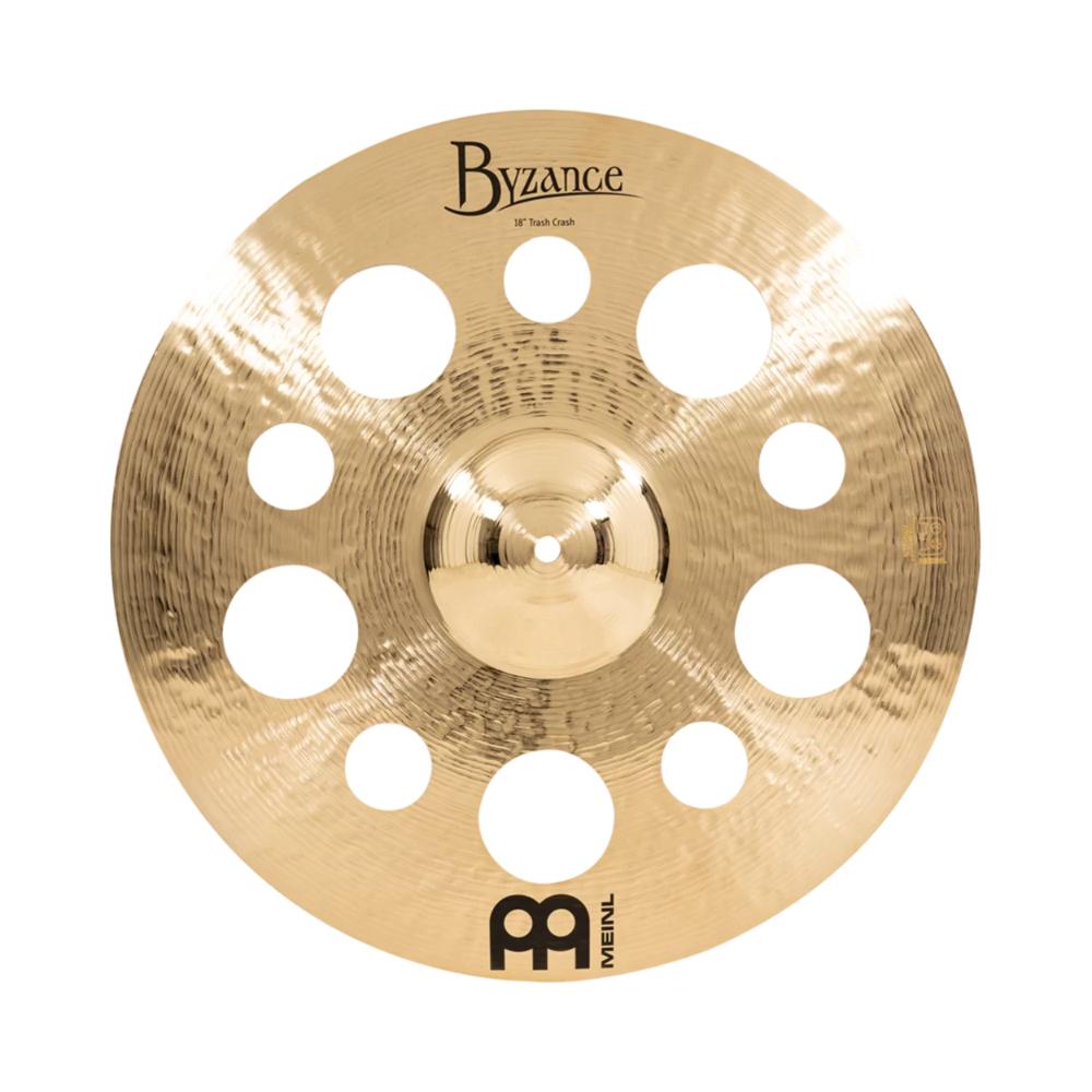 Meinl 18" Byzance Trash Crash Cymbal Brilliant Drums and Percussion / Cymbals / Crash