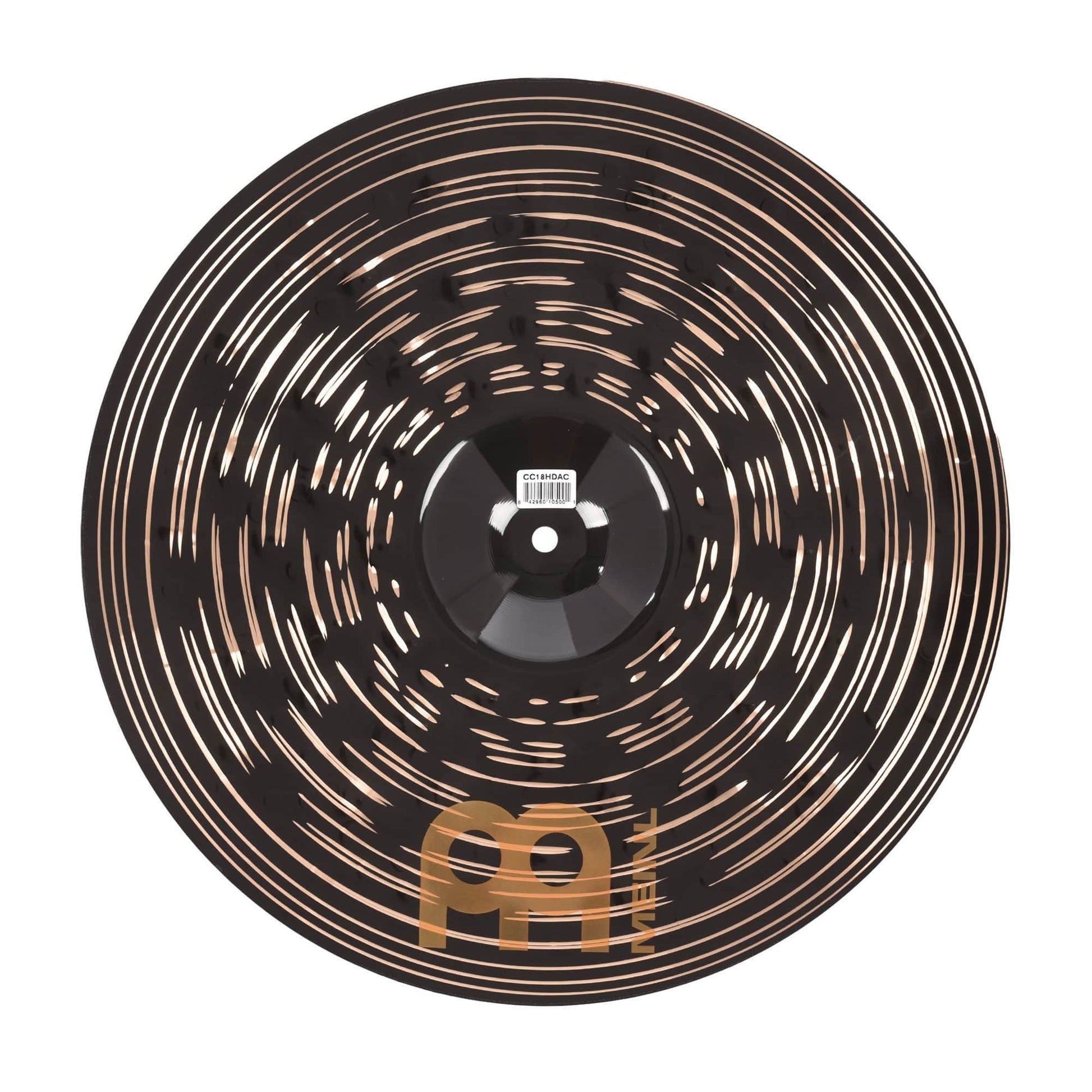 Meinl 18" Classics Custom Dark Heavy Crash Cymbal Drums and Percussion / Cymbals / Crash