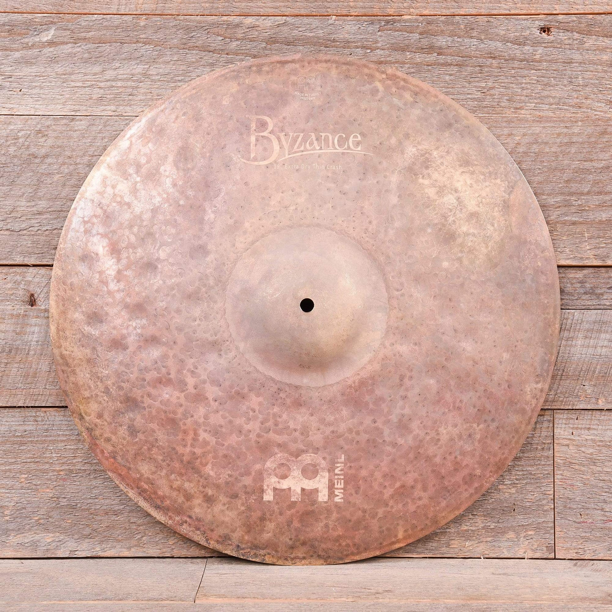 Meinl 19" Byzance Extra Dry Thin Crash Cymbal Drums and Percussion / Cymbals / Crash