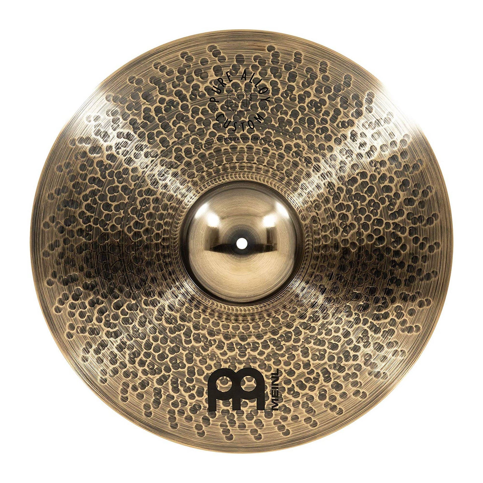 Meinl 20" Pure Alloy Custom Medium Thin Crash Cymbal Drums and Percussion / Cymbals / Crash