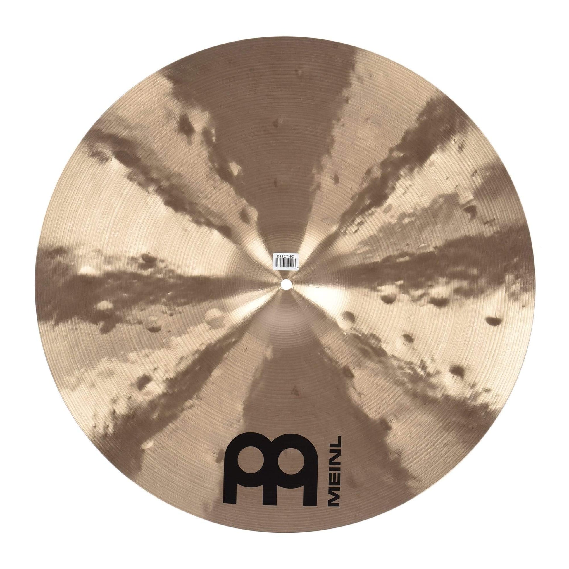 Meinl 22" Byzance Traditional Extra Thin Hammered Crash Cymbal Drums and Percussion / Cymbals / Crash