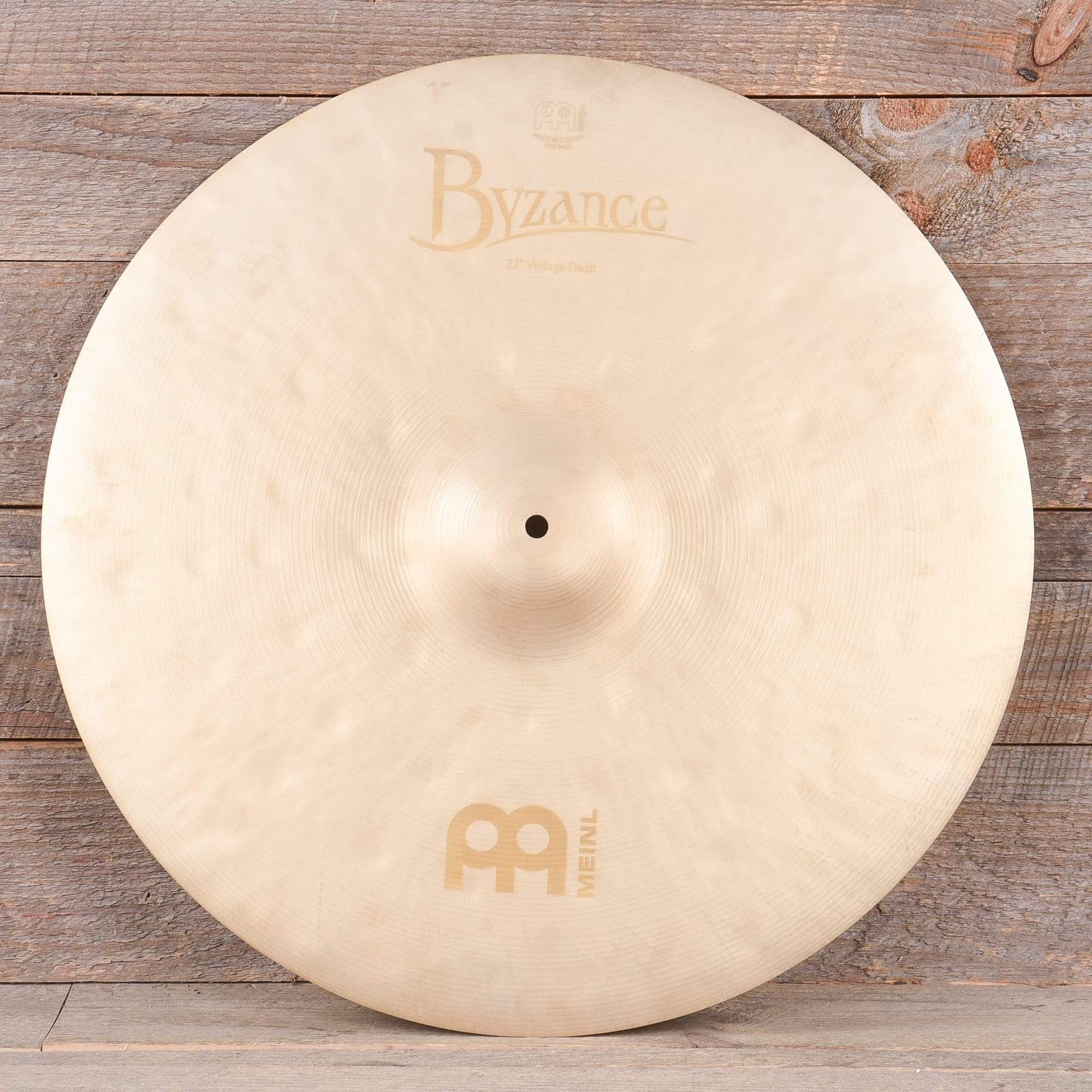 Meinl 22" Byzance Vintage Crash Cymbal Drums and Percussion / Cymbals / Crash