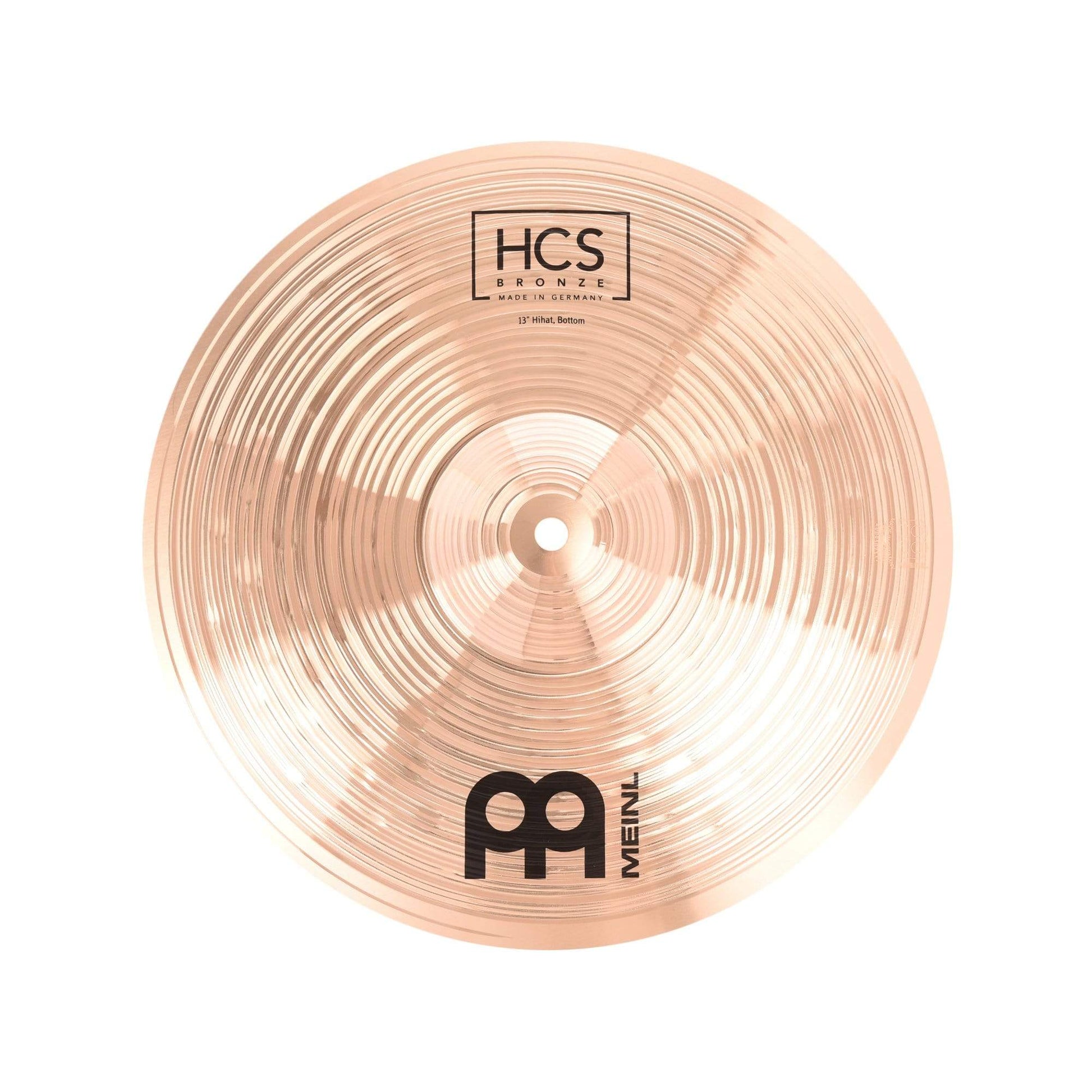 Meinl 13" HCS Bronze Hi-Hat Pair Drums and Percussion / Cymbals / Hi-Hats