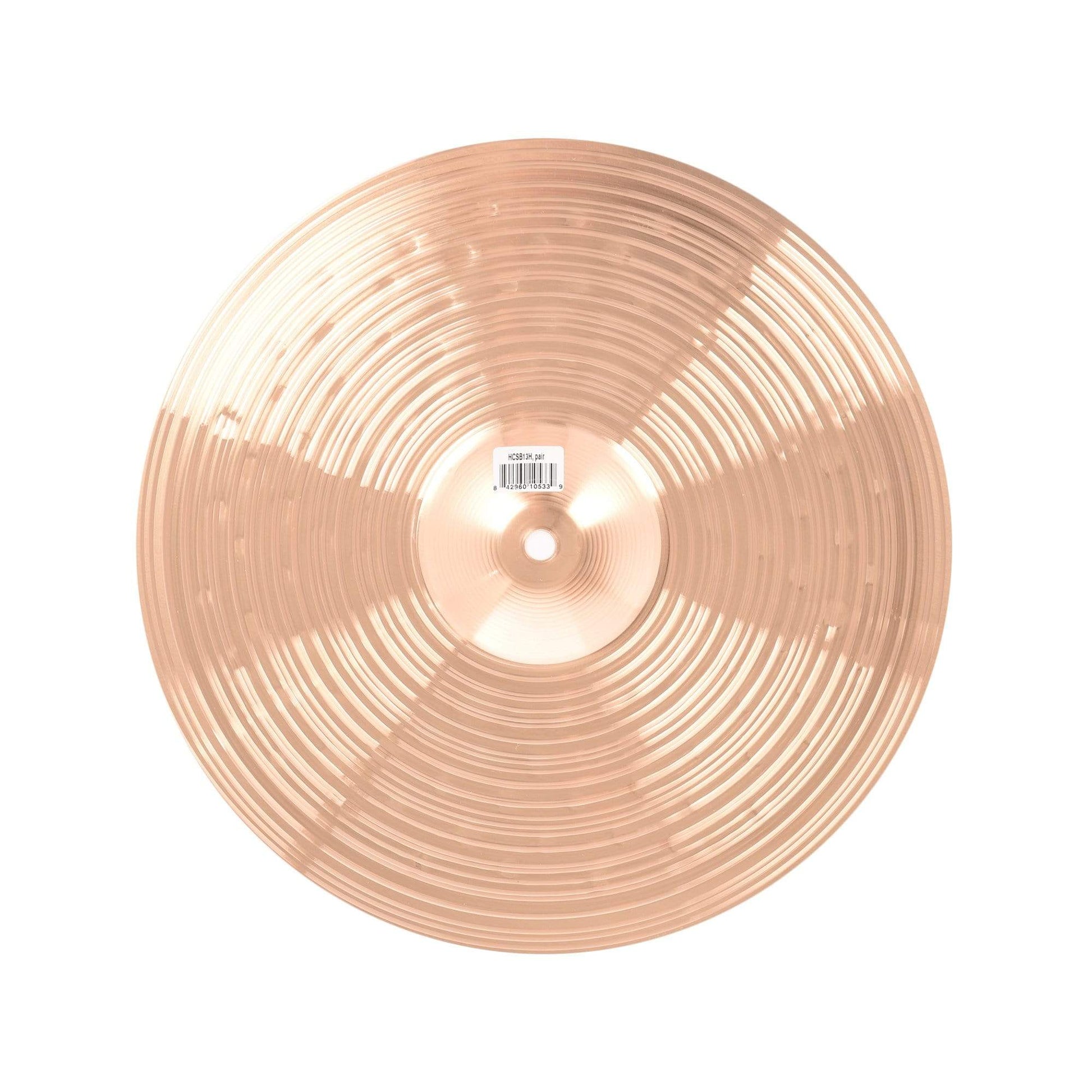 Meinl 13" HCS Bronze Hi-Hat Pair Drums and Percussion / Cymbals / Hi-Hats