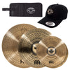 Meinl 14/18/20" Pure Alloy Custom Cymbal Set w/CDE Logo Hat & Stick Bag Drums and Percussion / Cymbals / Hi-Hats
