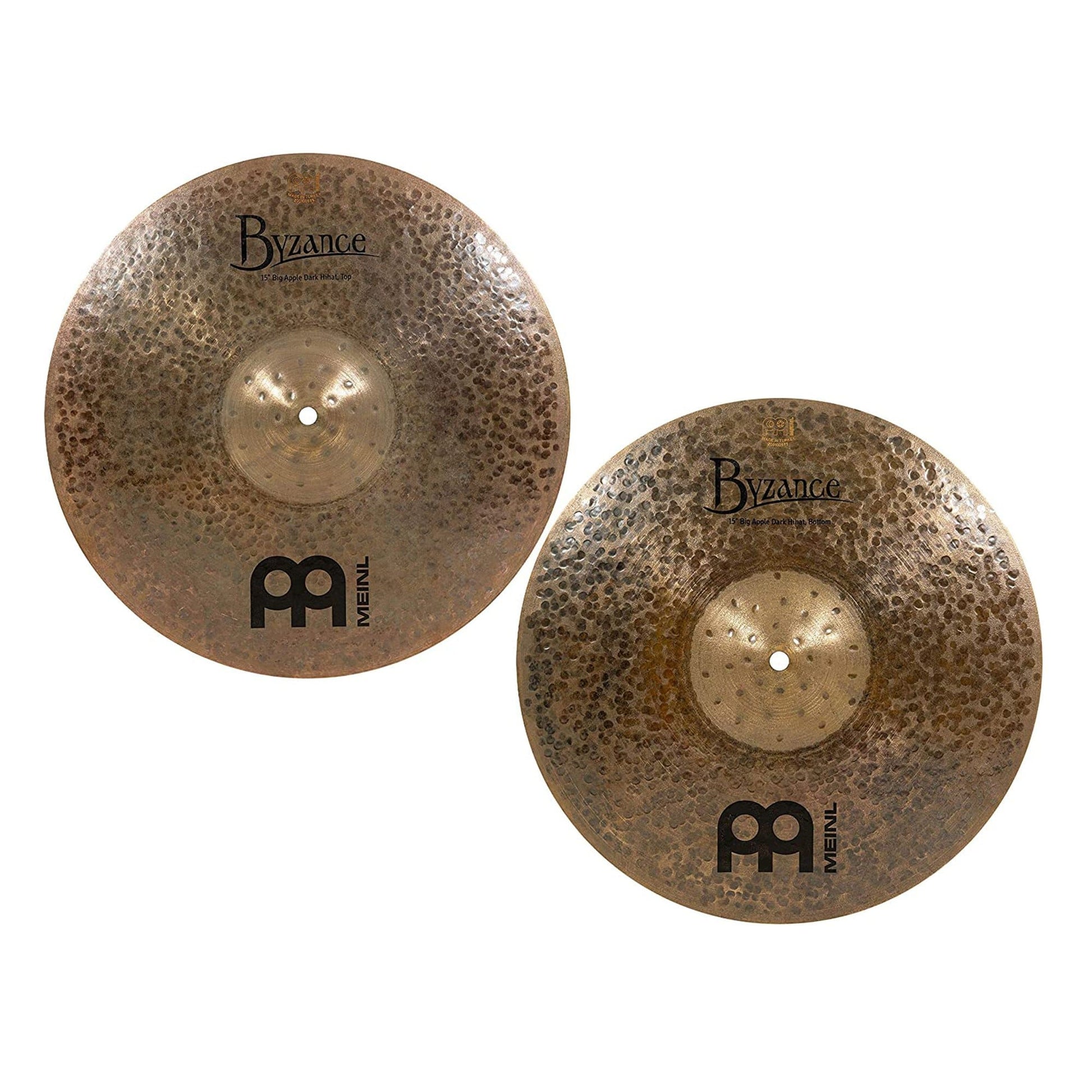 Meinl 15" Byzance Big Apple Dark Hi-Hat Pair Drums and Percussion / Cymbals / Hi-Hats