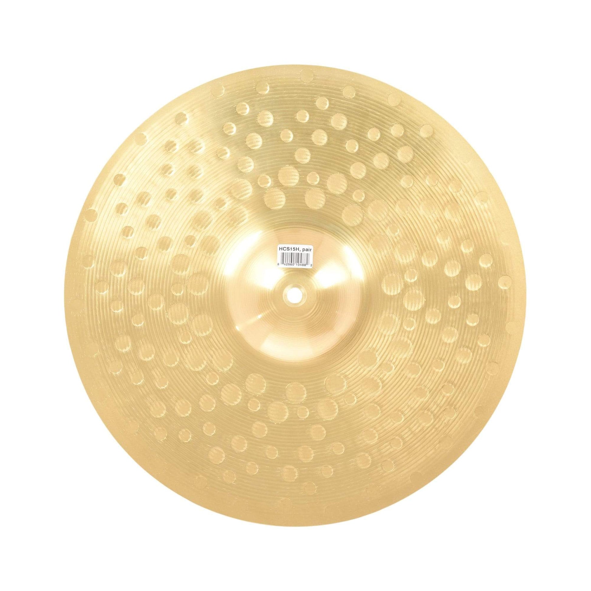 Meinl 15" HCS Hi-Hat Pair Drums and Percussion / Cymbals / Hi-Hats