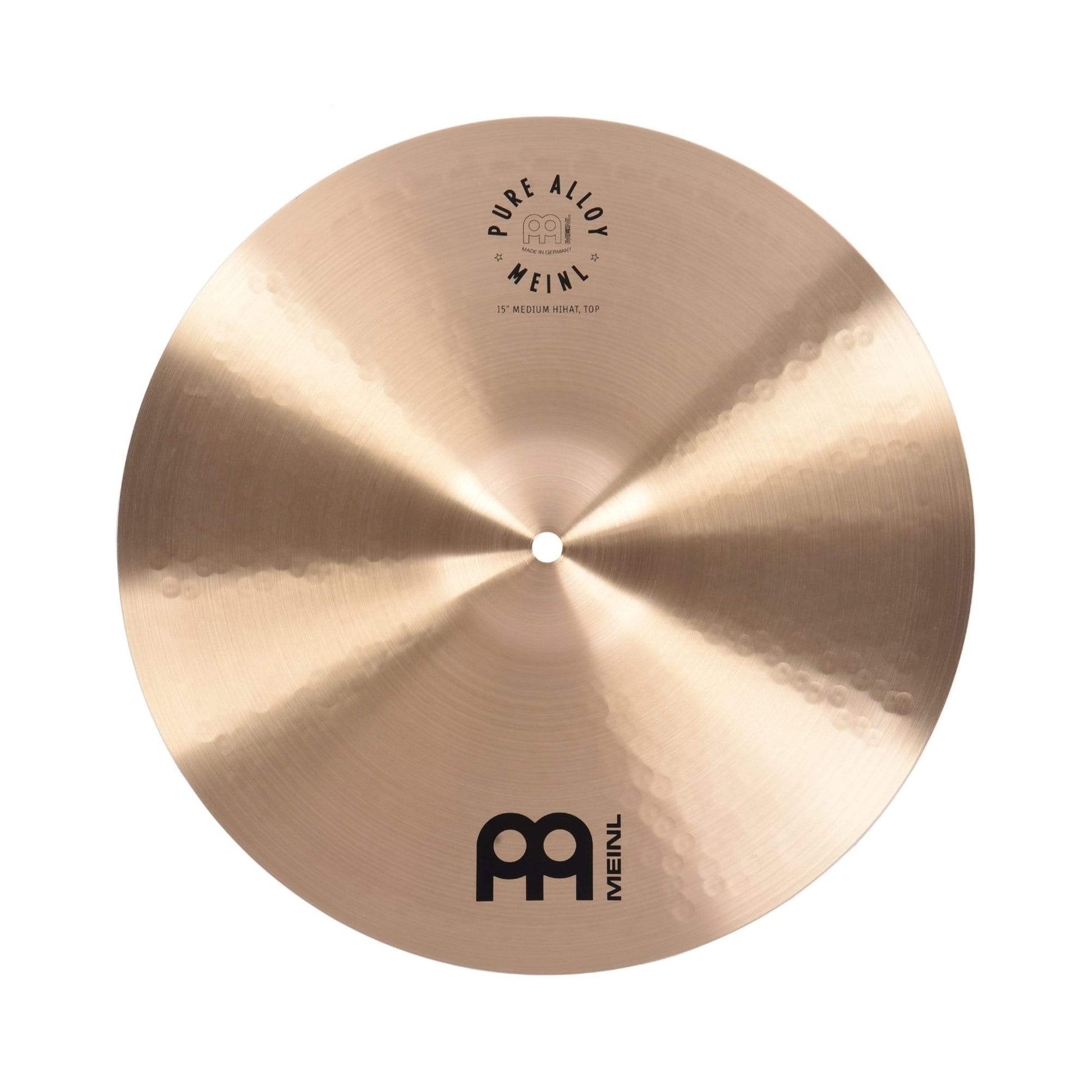 Meinl 15" Pure Alloy Medium Hi-Hat Pair Drums and Percussion / Cymbals / Hi-Hats