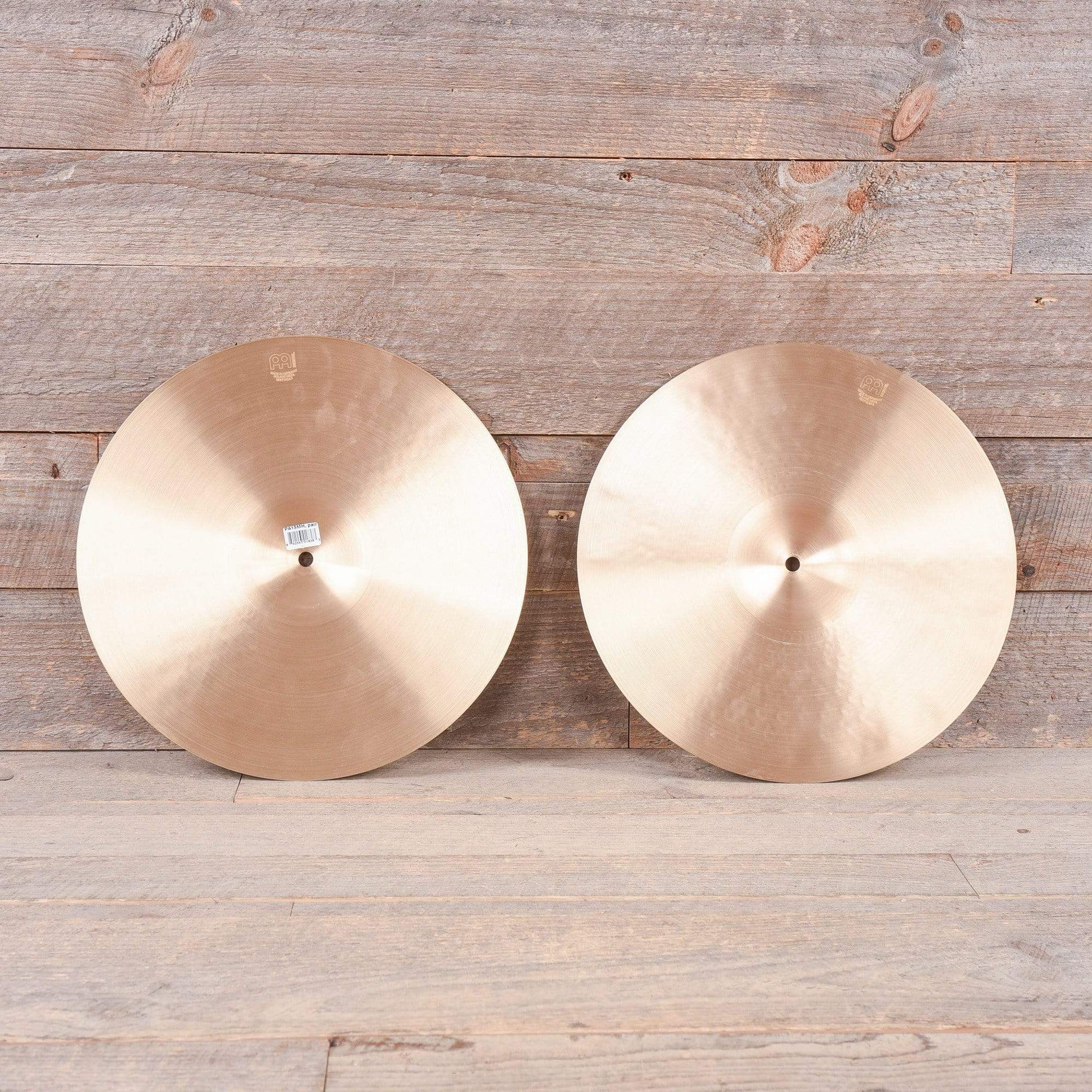 Meinl 15" Pure Alloy Medium Hi-Hat Pair Drums and Percussion / Cymbals / Hi-Hats
