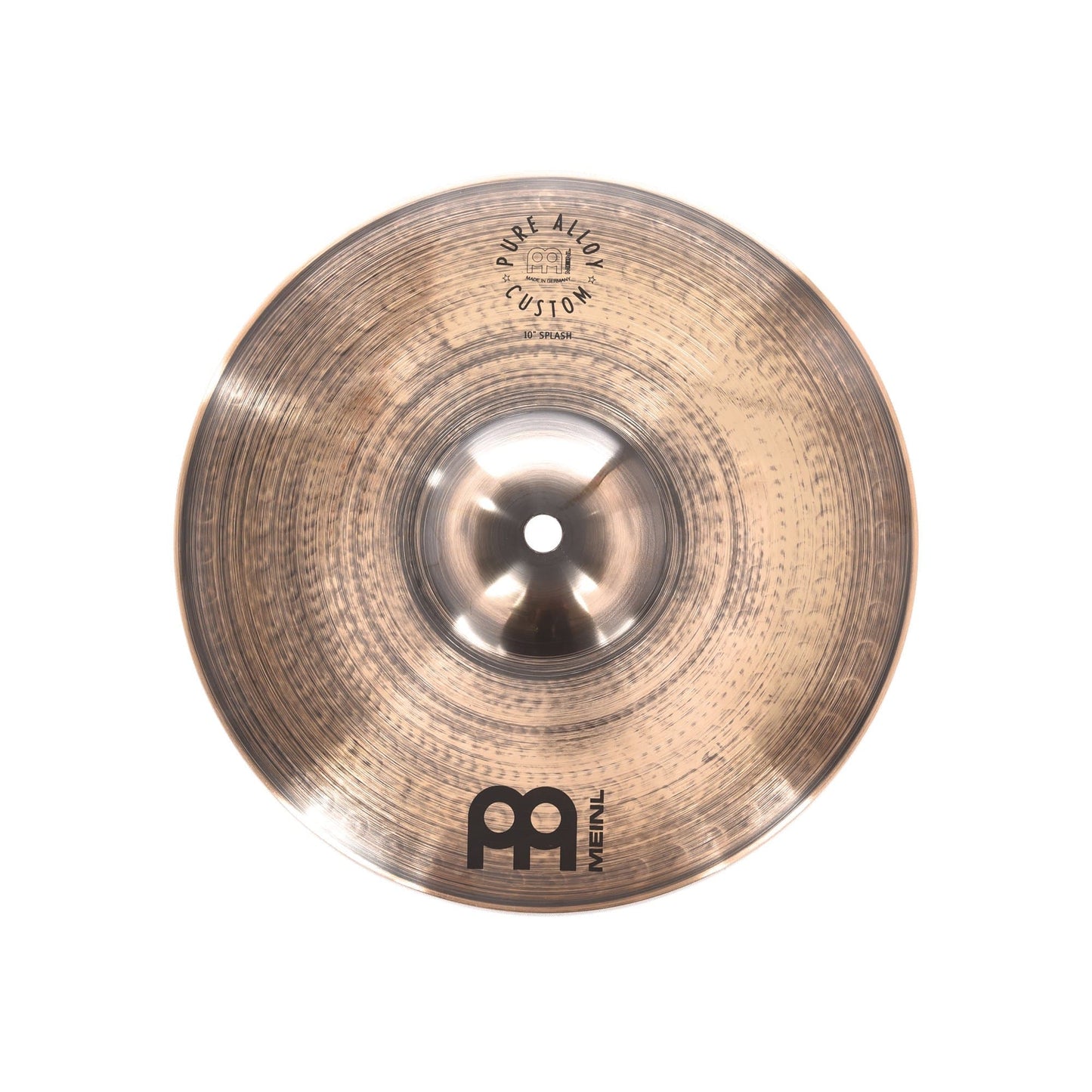 Meinl 10" Pure Alloy Custom Splash Cymbal Drums and Percussion / Cymbals / Other (Splash, China, etc)