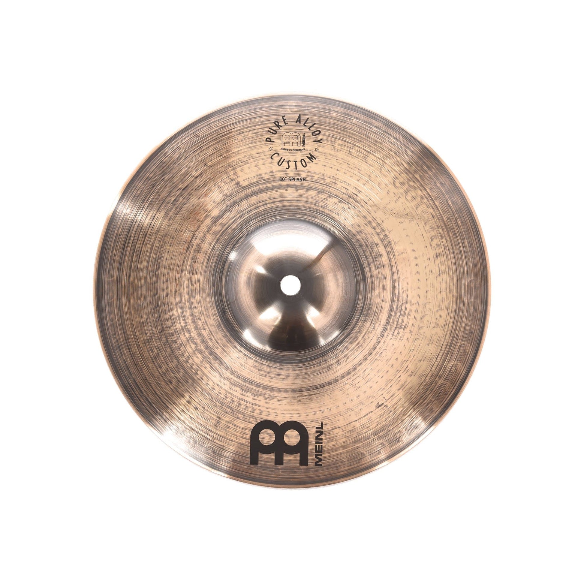 Meinl 10" Pure Alloy Custom Splash Cymbal Drums and Percussion / Cymbals / Other (Splash, China, etc)