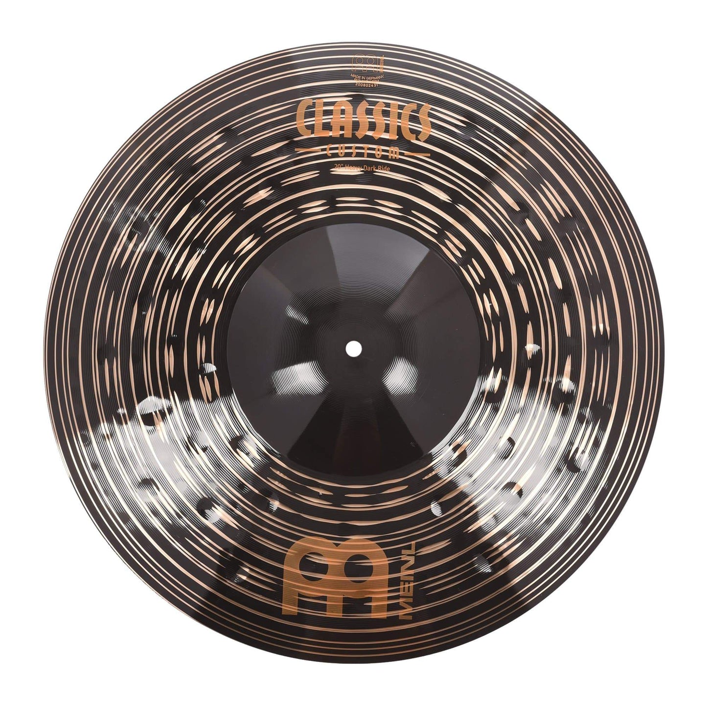 Meinl 20" Classics Custom Dark Heavy Ride Cymbal Drums and Percussion / Cymbals / Ride