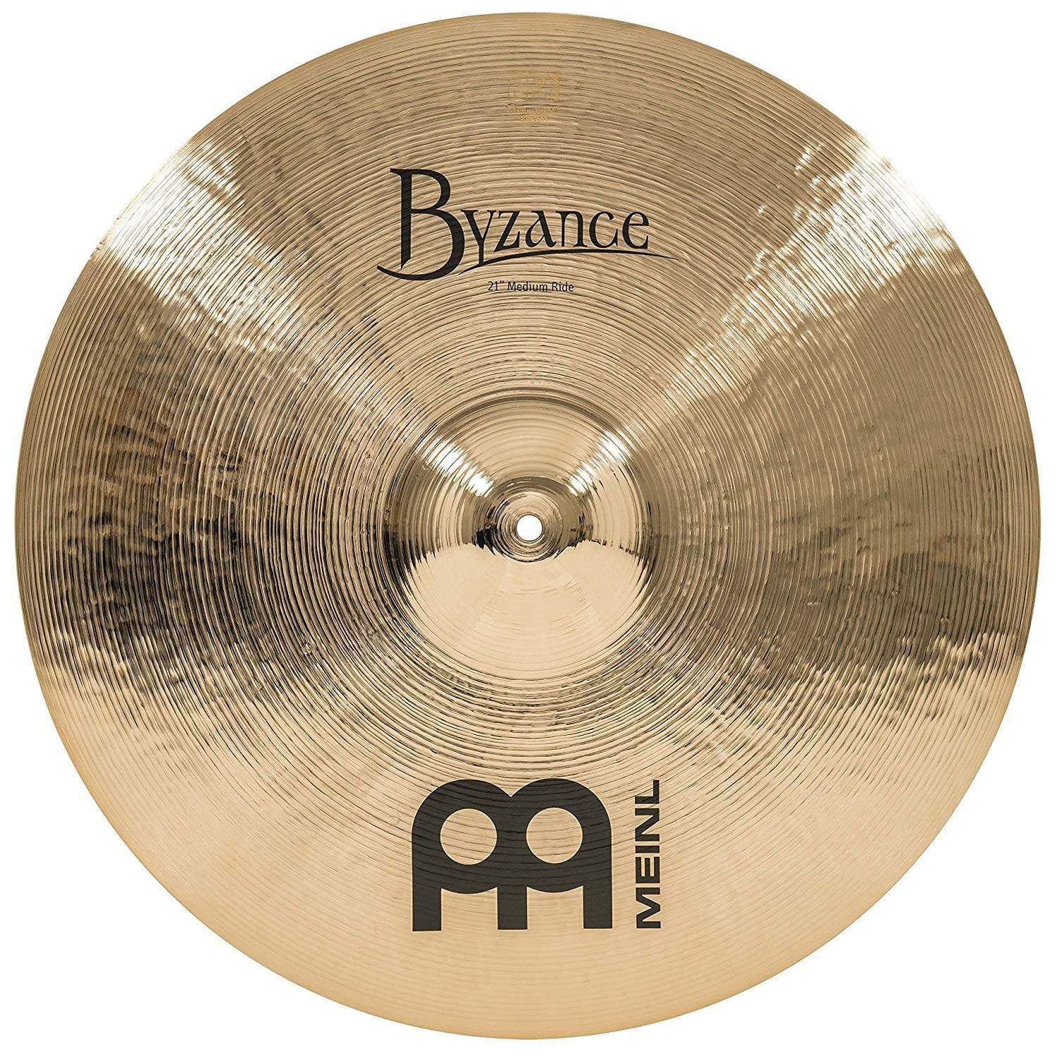 Meinl 21" Byzance Traditional Medium Ride Cymbal Brilliant Drums and Percussion / Cymbals / Ride
