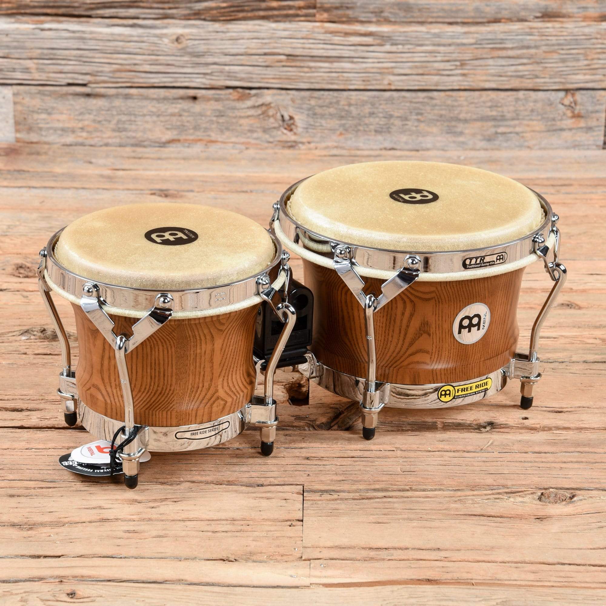 Meinl Free Ride Series Woodcraft Bongos 7