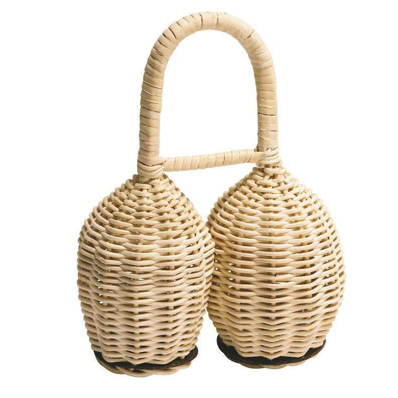 Meinl Rattan Double Shaker Drums and Percussion / Hand Drums / Shakers