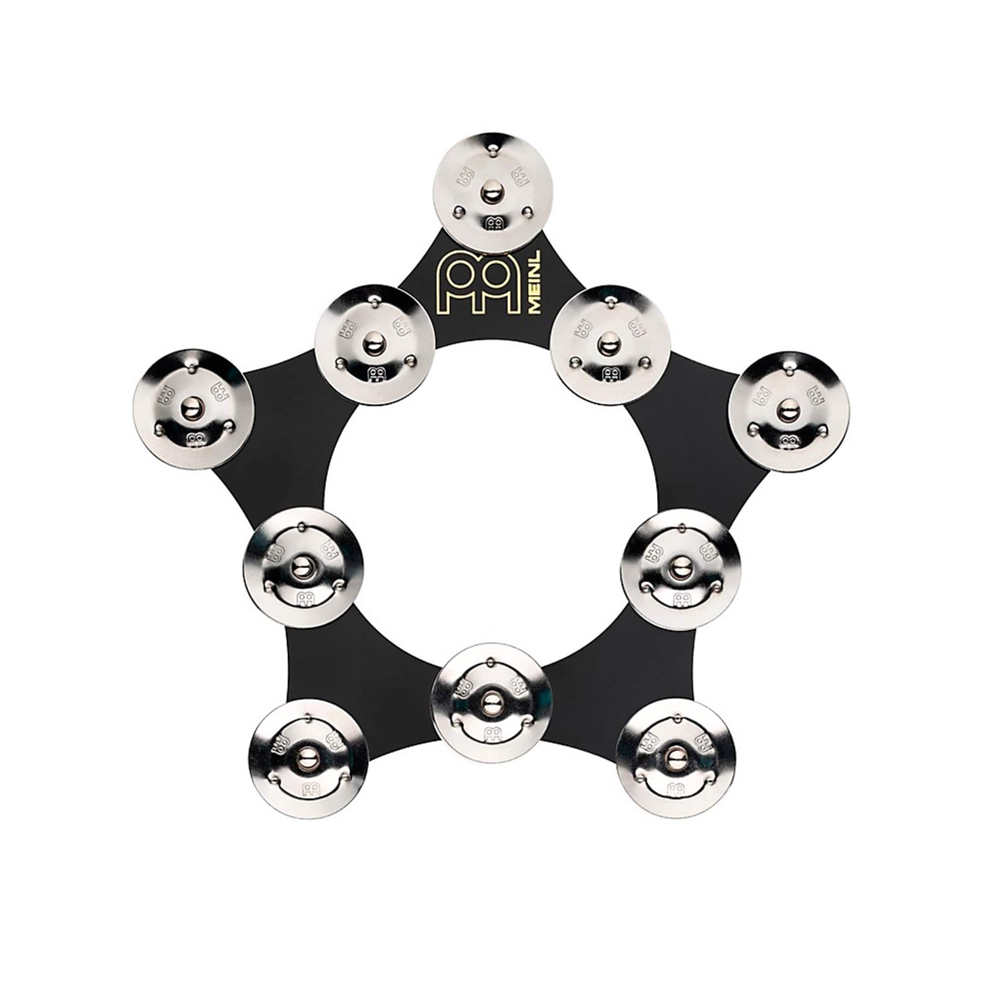 Meinl Super Flex Hi-Hat Tambourine w/Stainless Steel Jingles Drums and Percussion / Hand Drums / Shakers