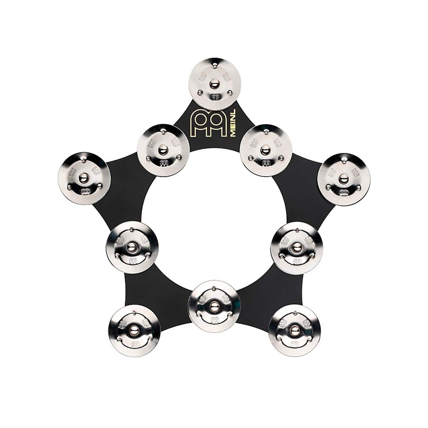 Meinl Super Flex Hi-Hat Tambourine w/Stainless Steel Jingles Drums and Percussion / Hand Drums / Shakers