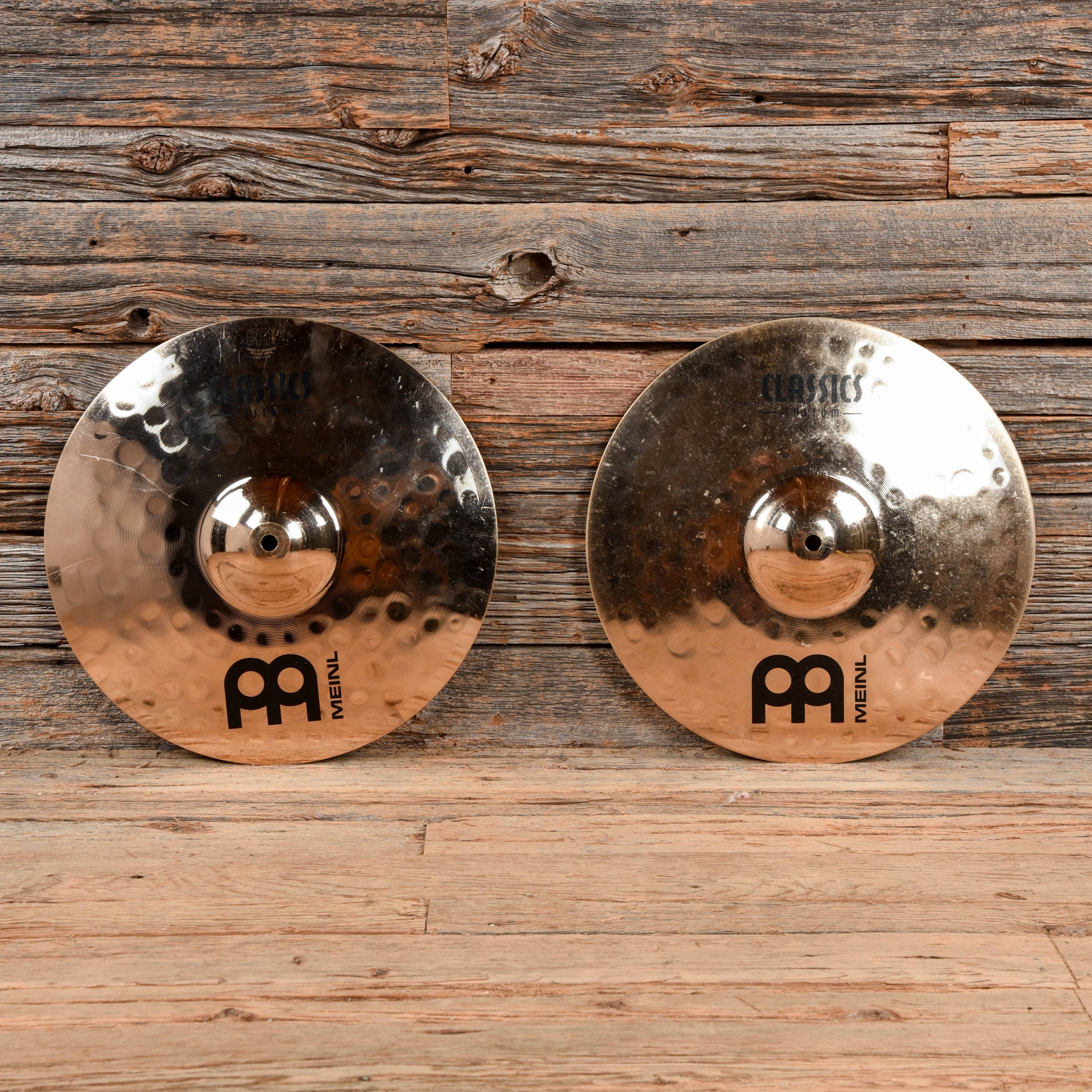 Meinl 14” Classics Custom Medium Hit Pair Drums and Percussion