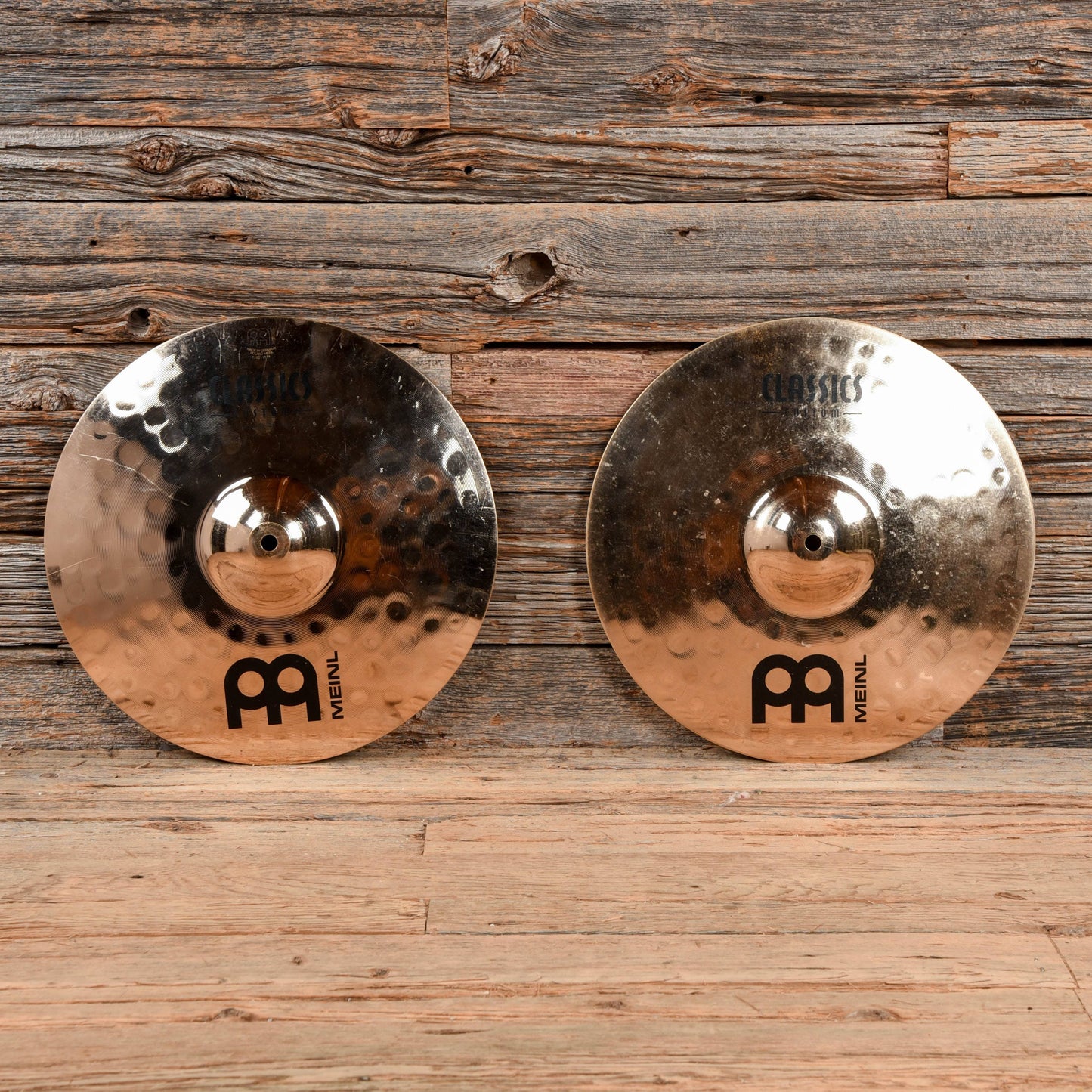 Meinl 14” Classics Custom Medium Hit Pair Drums and Percussion