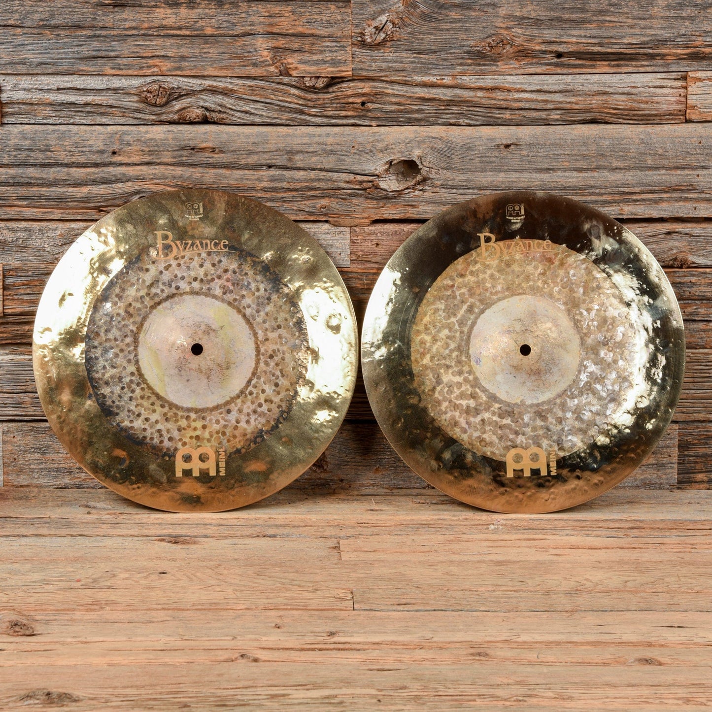 Meinl 15" Byzance Dual Hi-Hats Pair USED Drums and Percussion