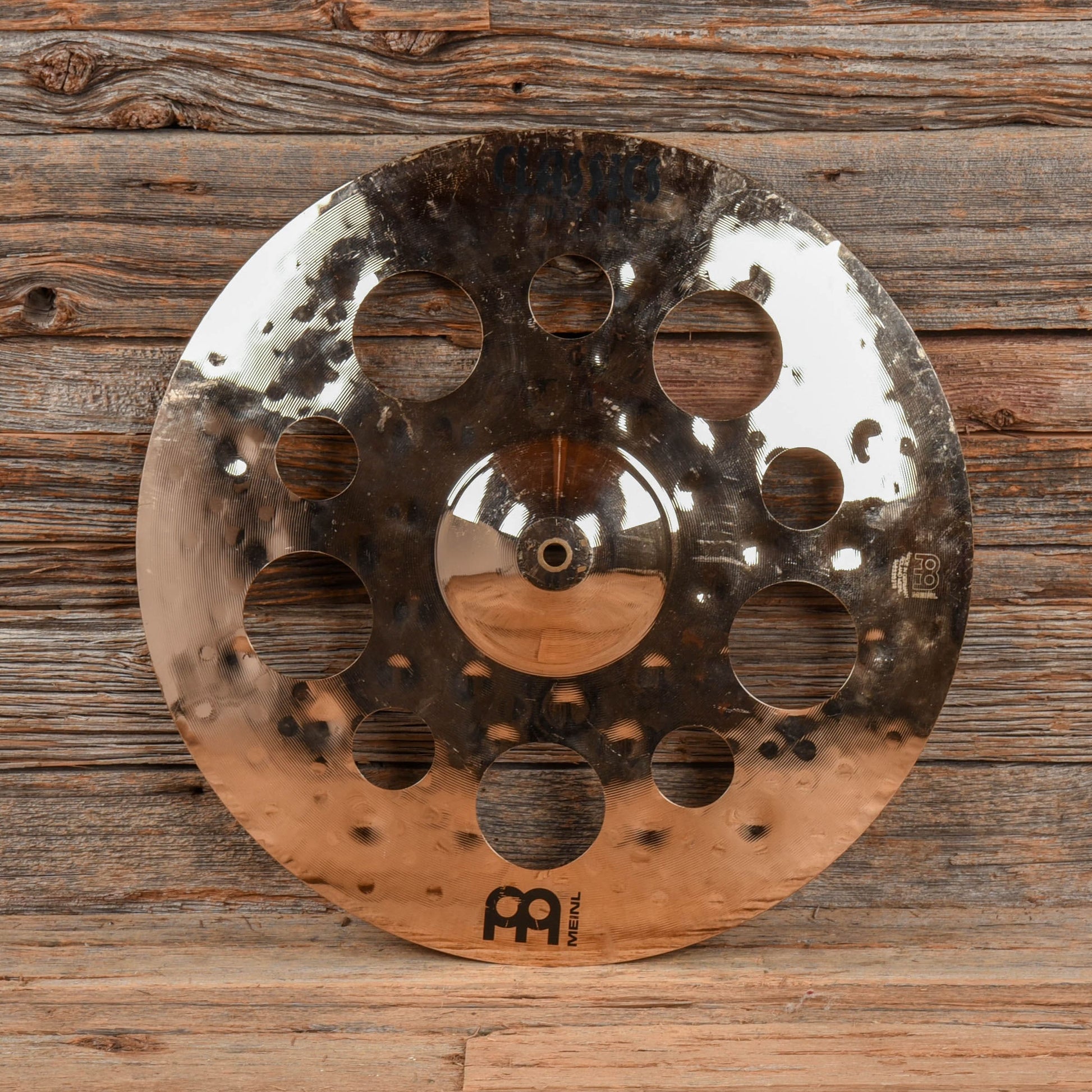 Meinl 18 Classics Custom Trash Crash Cymbal Drums and Percussion