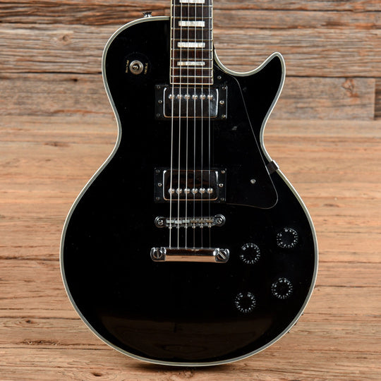 Memphis Singlecut Electric Guitar Black 1970s Electric Guitars / Solid Body