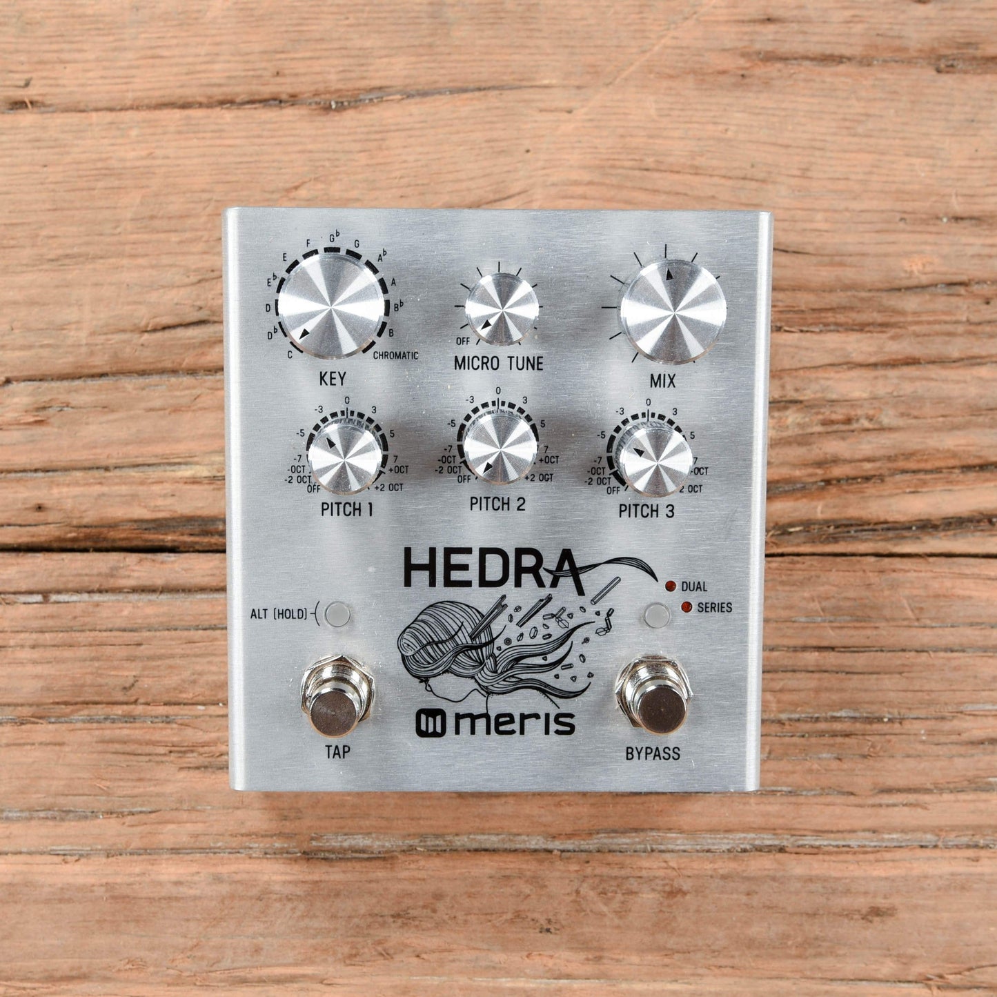 Meris Hedra 3-Voice Rhythmic Pitch Shifter Effects and Pedals / Octave and Pitch