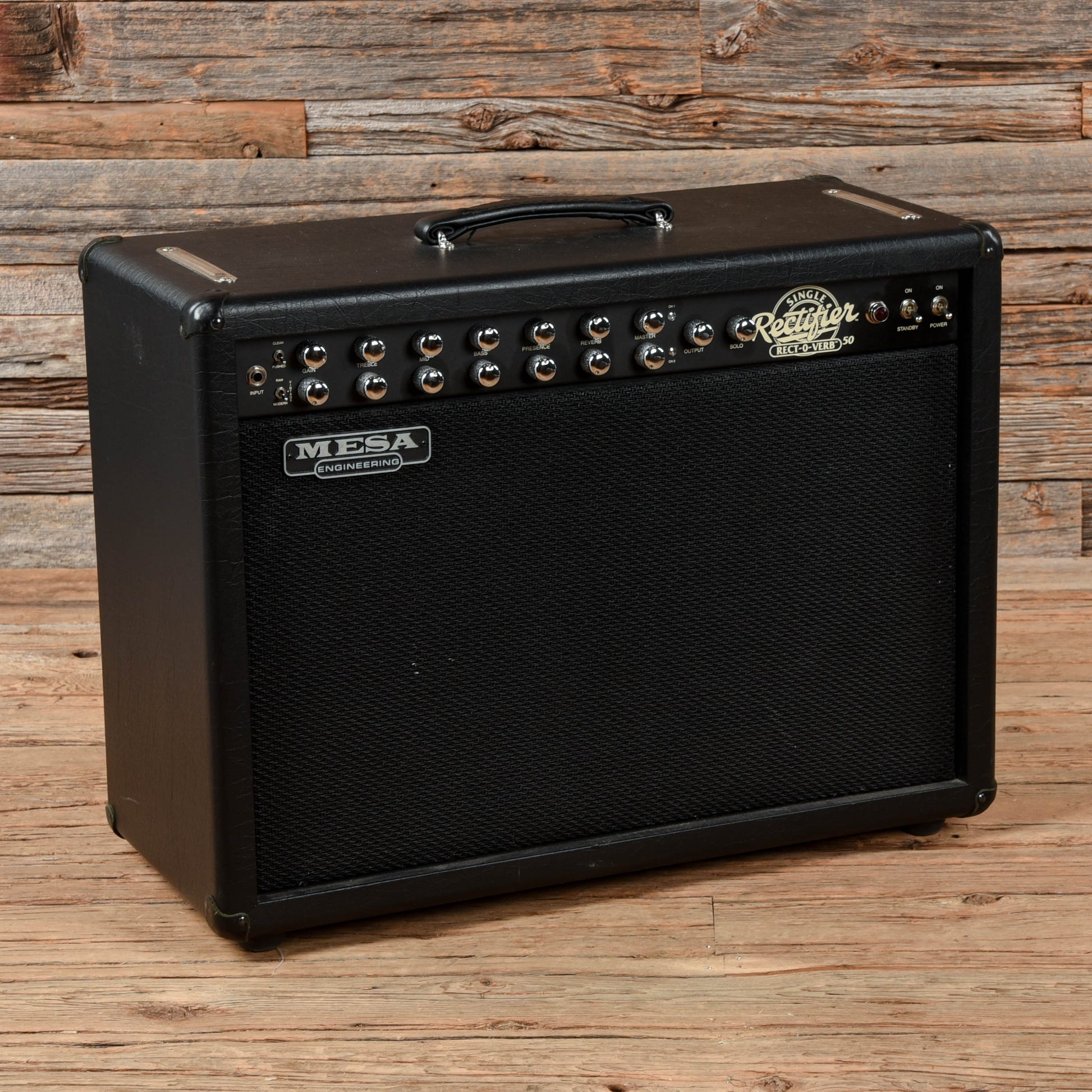 Mesa Boogie Single Rectifier Rect-o-Verb 2-Channel 50-Watt 1x12" Guitar Combo Amps / Guitar Cabinets