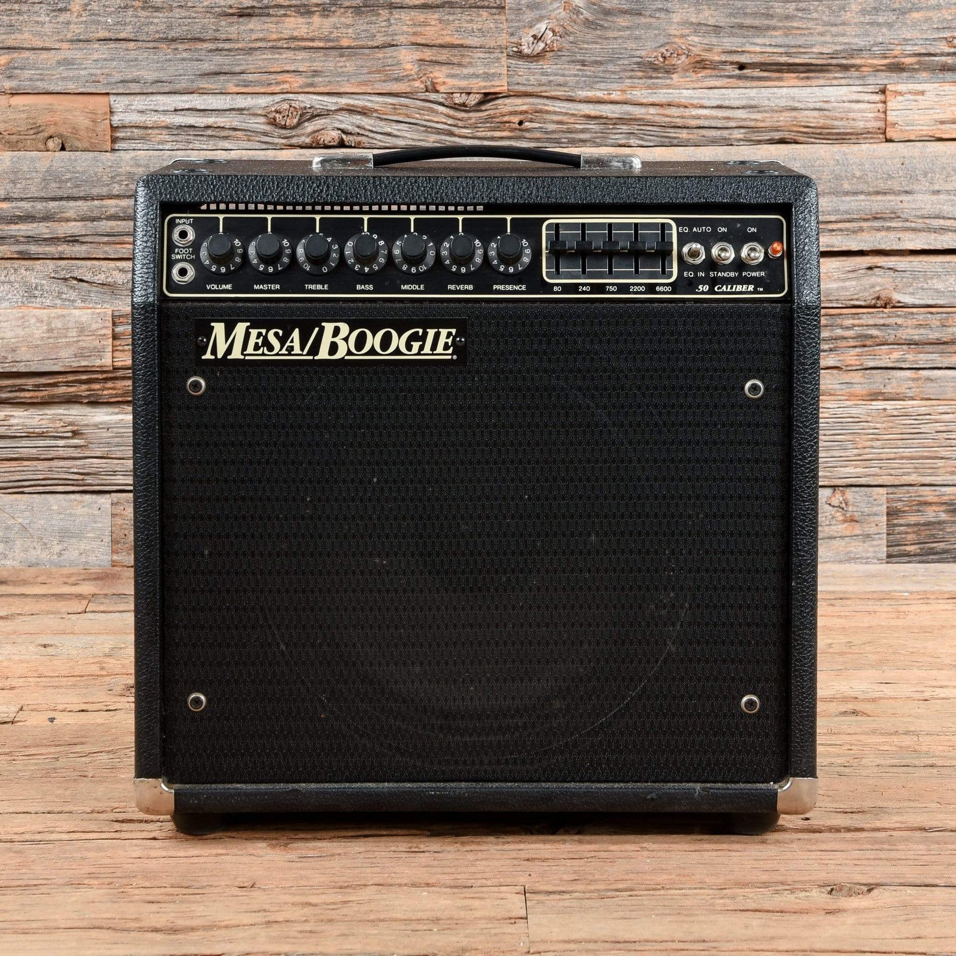 Mesa Boogie .50 Caliber 1x12 Combo w/Footswitch Black Amps / Guitar Combos