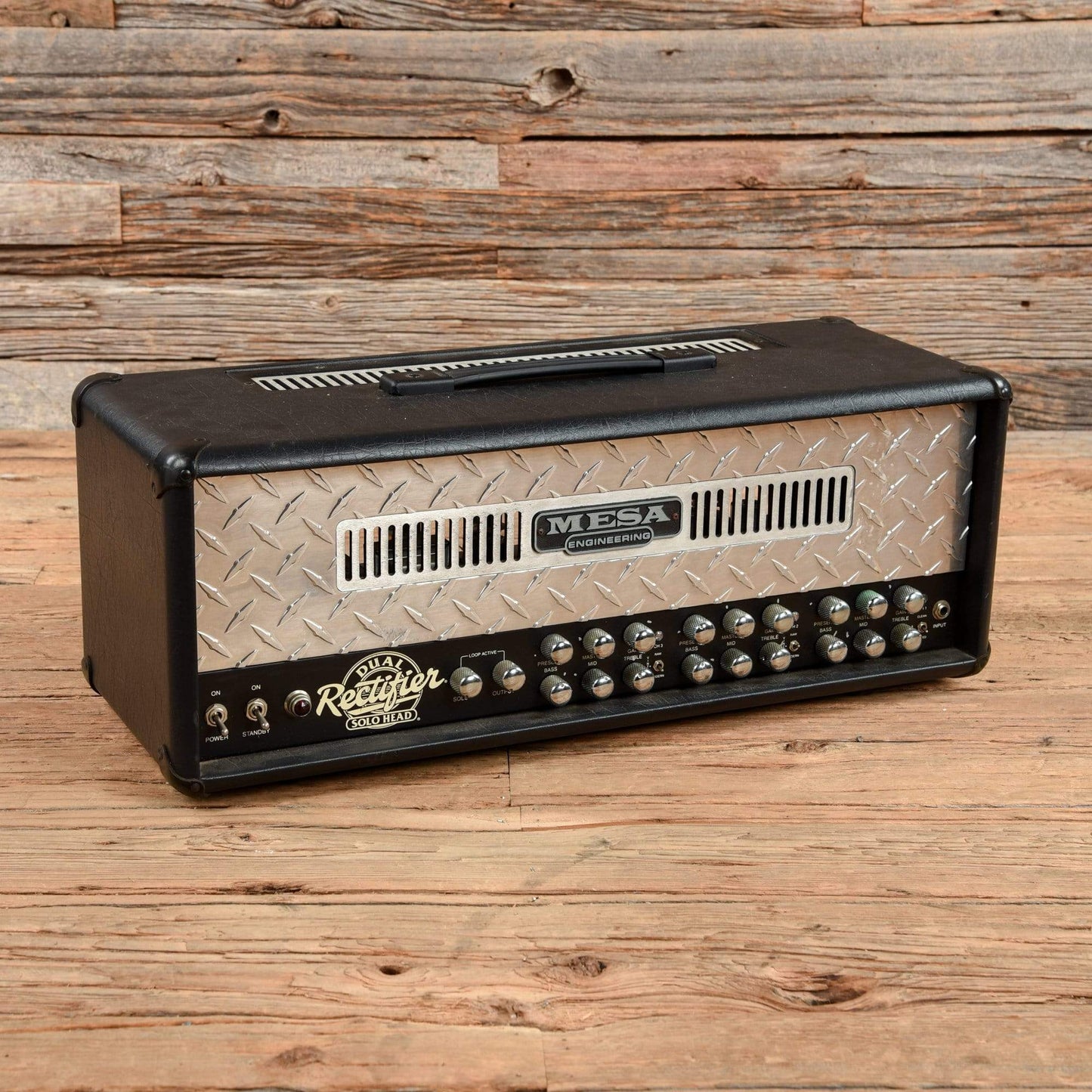 Mesa Boogie Dual Rectifier Solo Head 3-Channel 100w Guitar Amp Head Amps / Guitar Heads