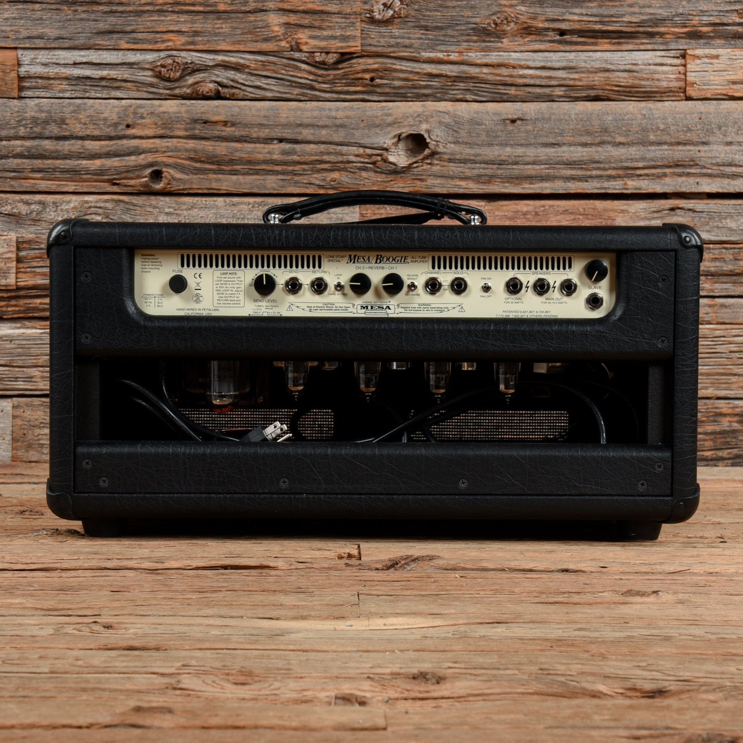 Mesa Boogie Lone Star Special 2-Channel 30-Watt Guitar Amp Head Black Amps / Guitar Heads