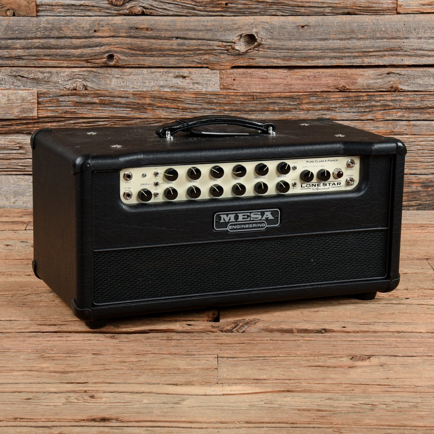 Mesa Boogie Lone Star Special 2-Channel 30-Watt Guitar Amp Head Black Amps / Guitar Heads