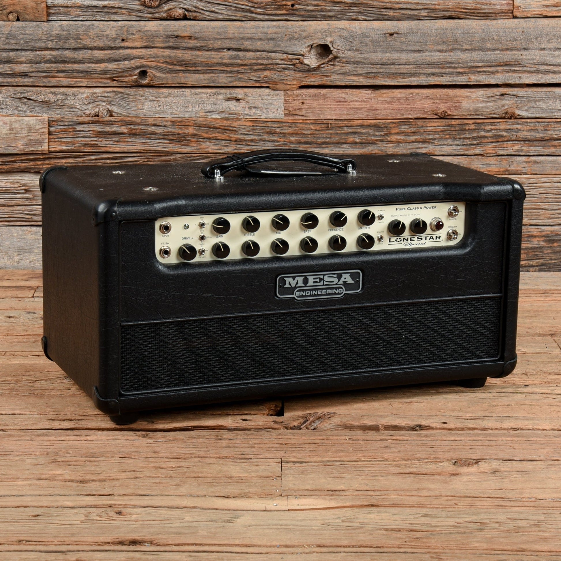 Mesa Boogie Lone Star Special 2-Channel 30-Watt Guitar Amp Head Black Amps / Guitar Heads