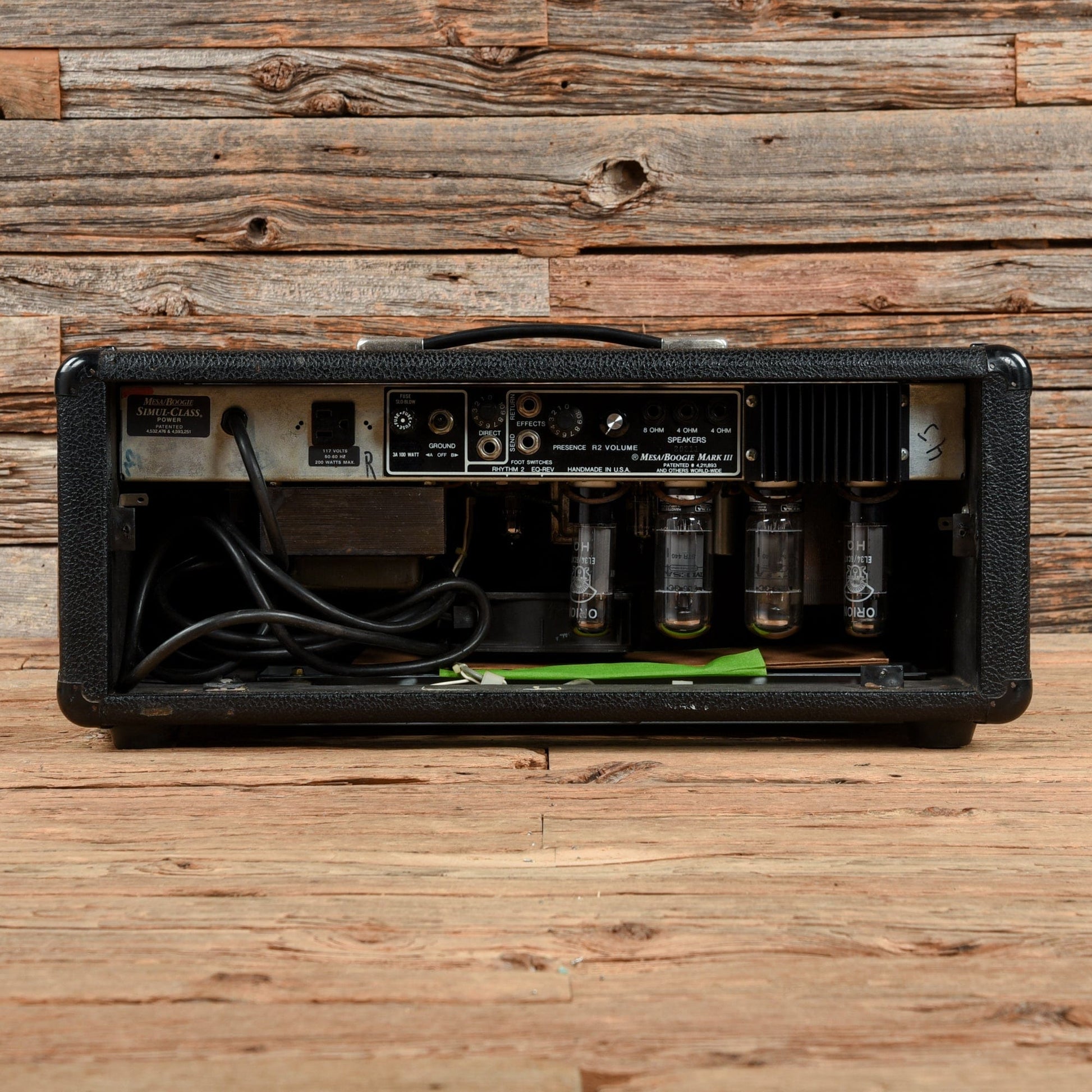 Mesa Boogie Mark III Long Chassis Red Line Head  1987 Amps / Guitar Heads