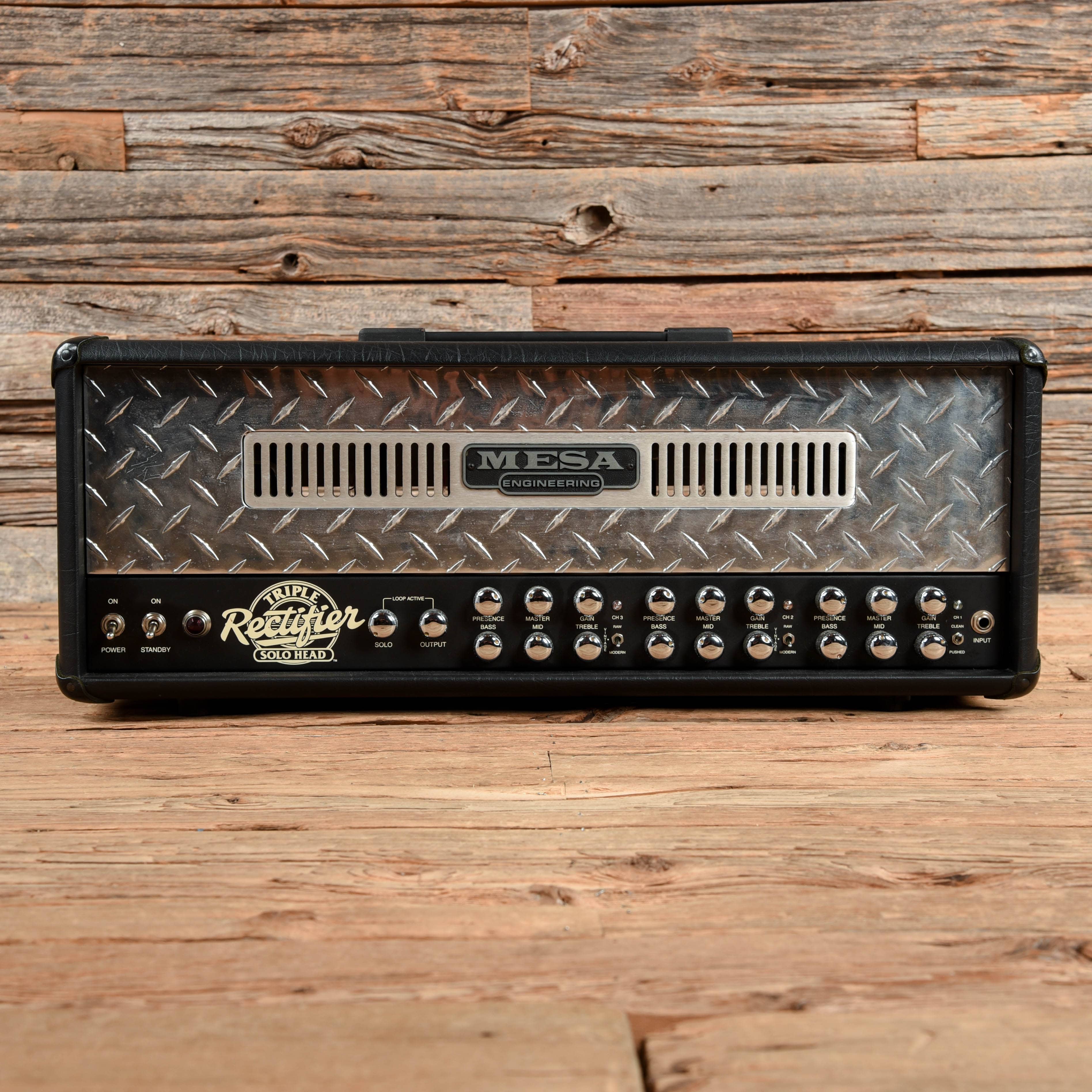 Mesa Boogie Triple Rectifier 3-Channel 150-Watt Guitar Amp Head Amps / Guitar Heads