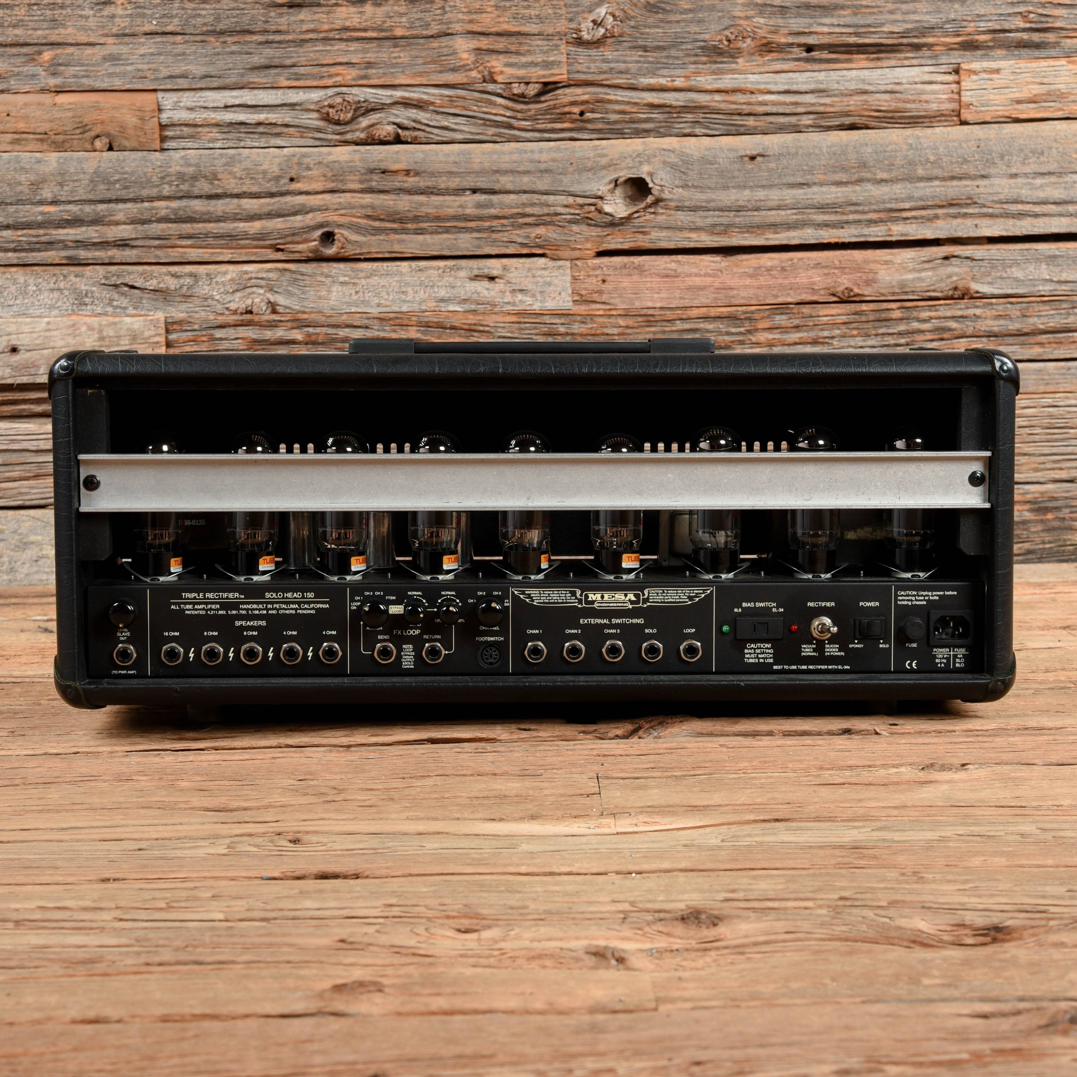 Mesa Boogie Triple Rectifier 3-Channel 150-Watt Guitar Amp Head Amps / Guitar Heads