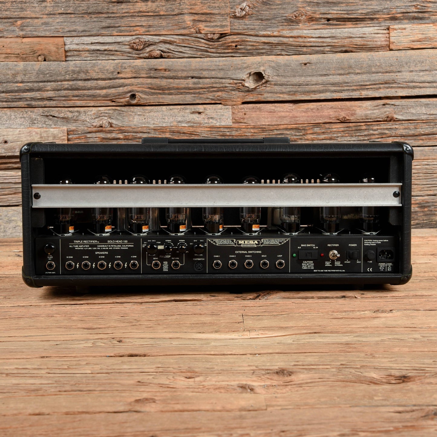 Mesa Boogie Triple Rectifier 3-Channel 150-Watt Guitar Amp Head Amps / Guitar Heads