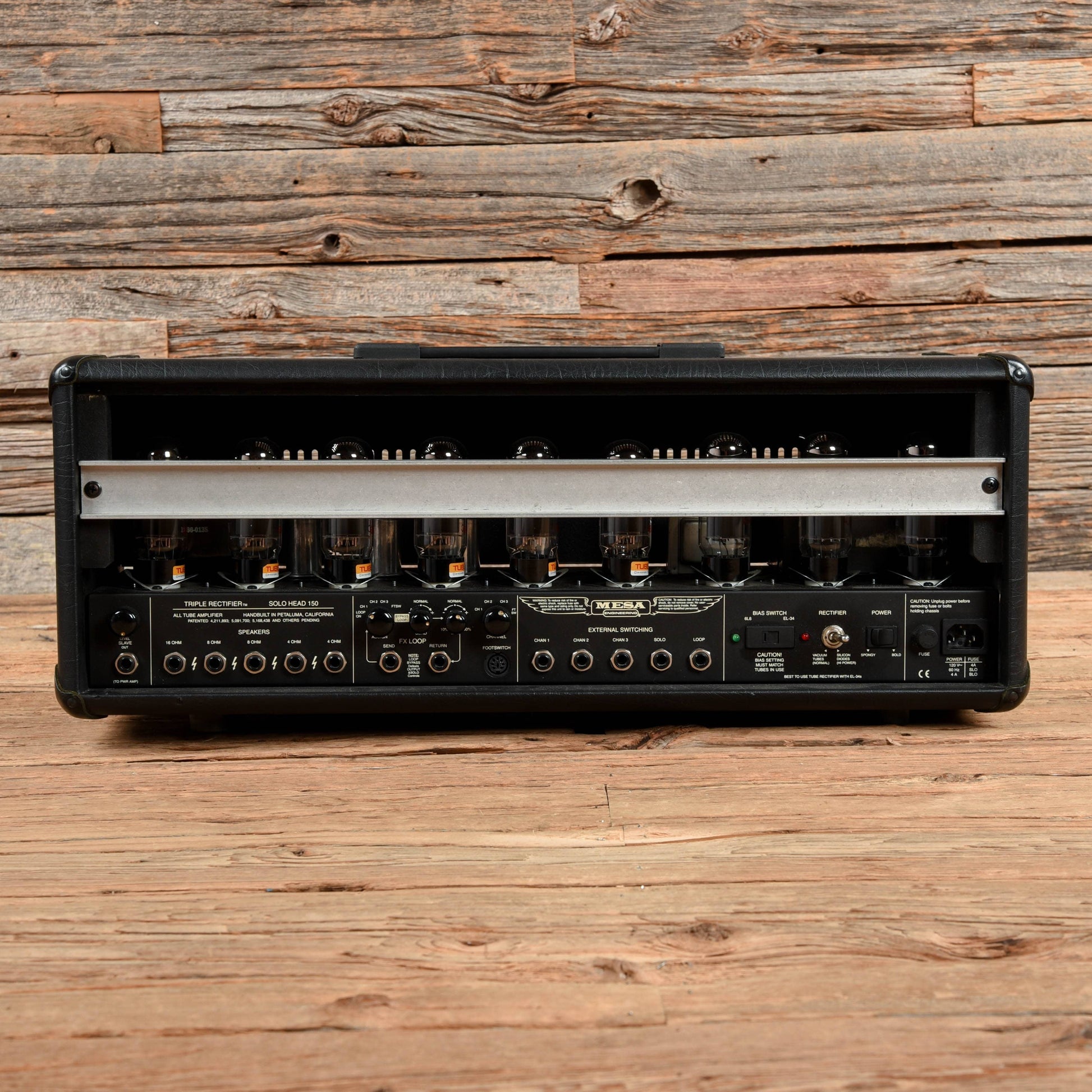 Mesa Boogie Triple Rectifier 3-Channel 150-Watt Guitar Amp Head Amps / Guitar Heads