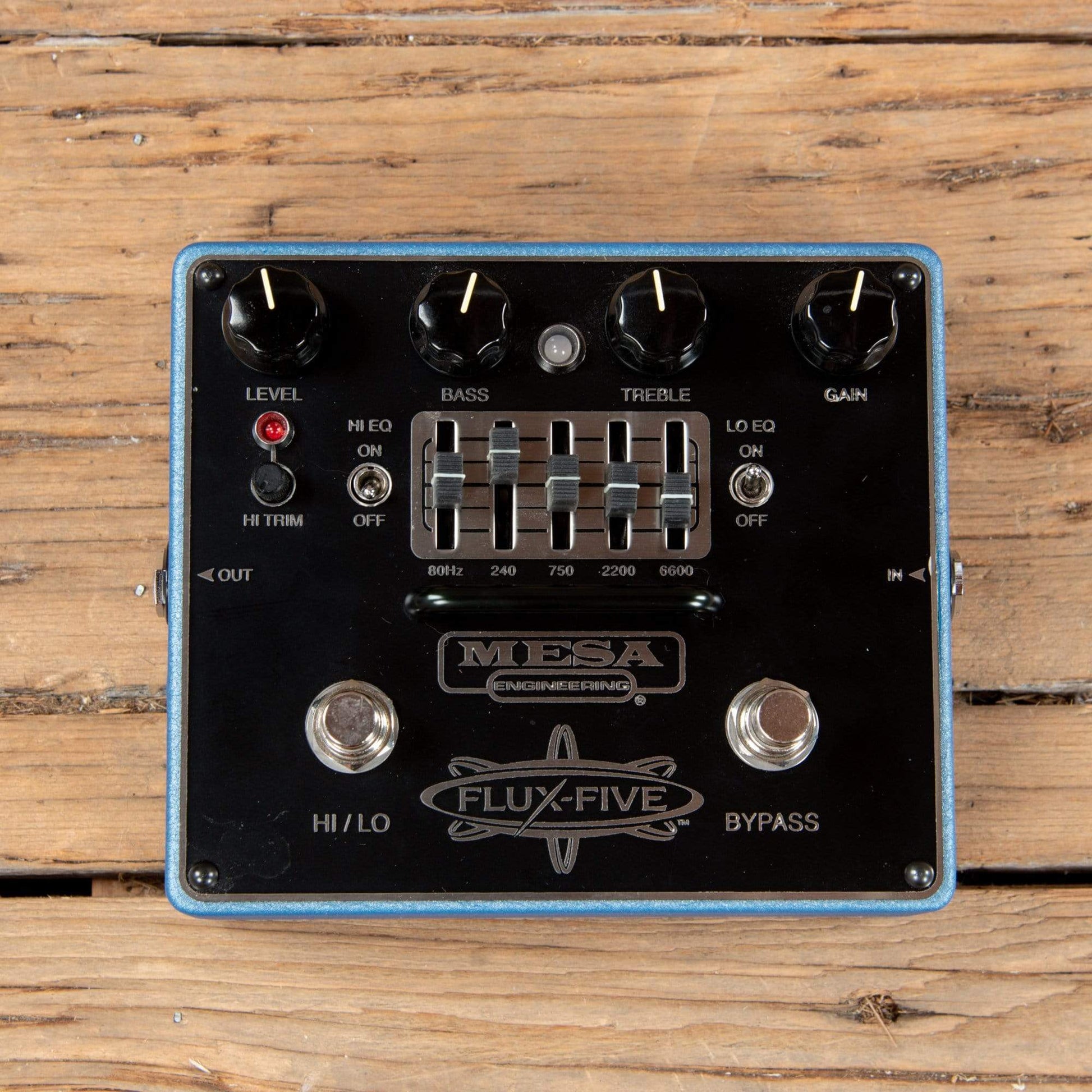 mesa boogie eq pedal Mesa Boogie Flux Five Overdrive/EQ – Chicago Music Exchange